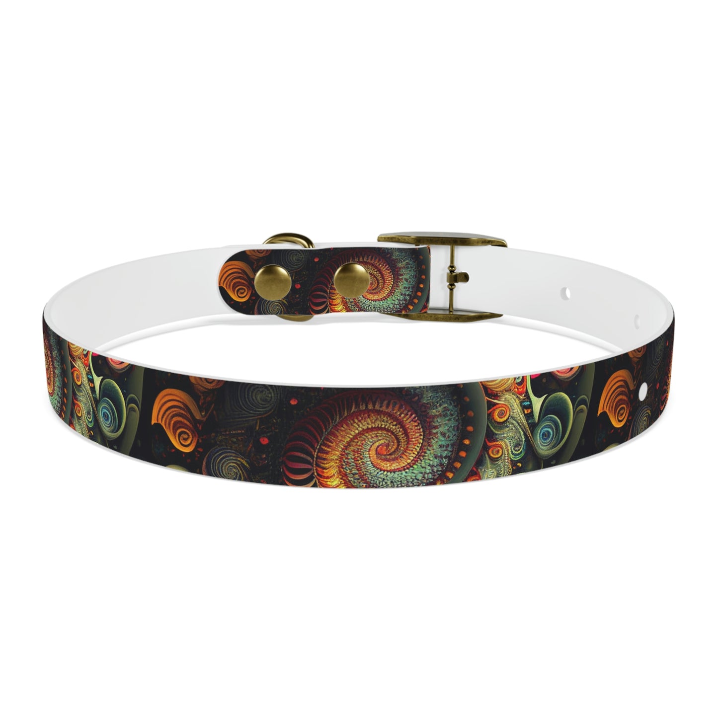 Psychedelic Swirl Dog Collar