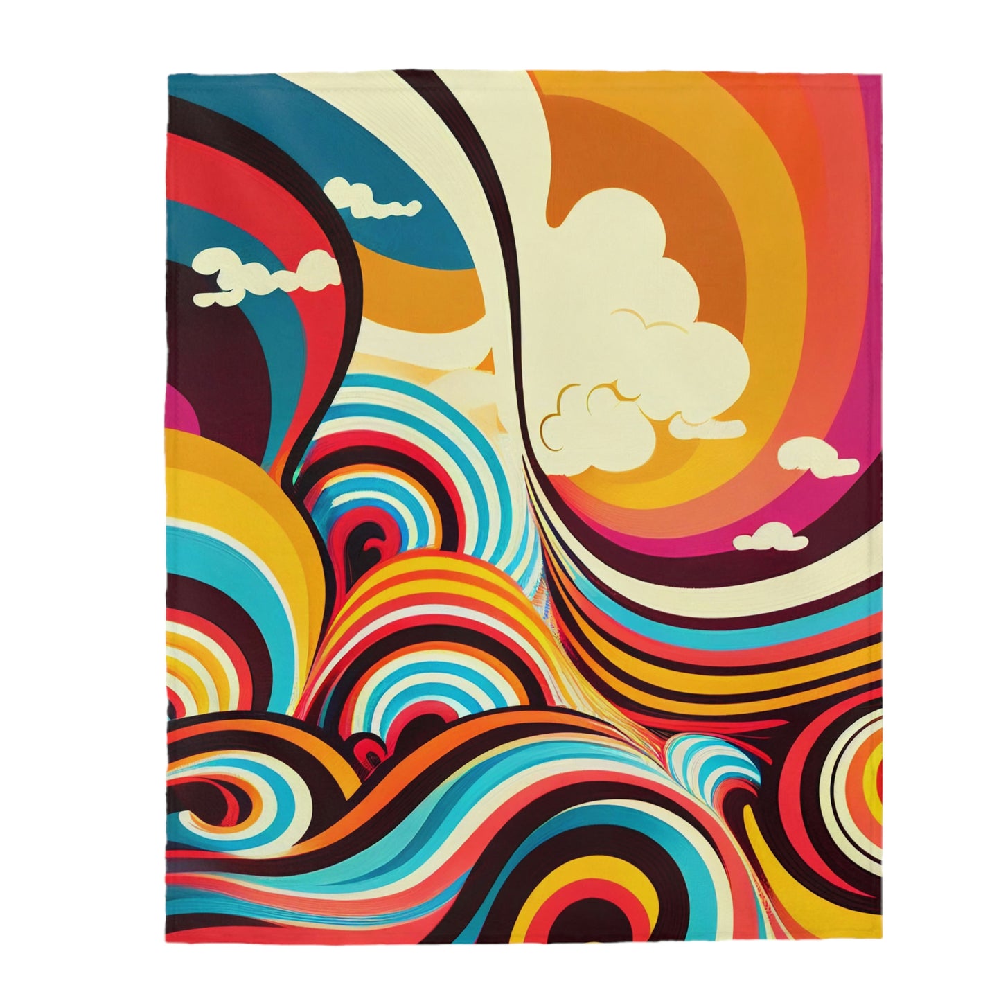 Groovy Plush Blanket