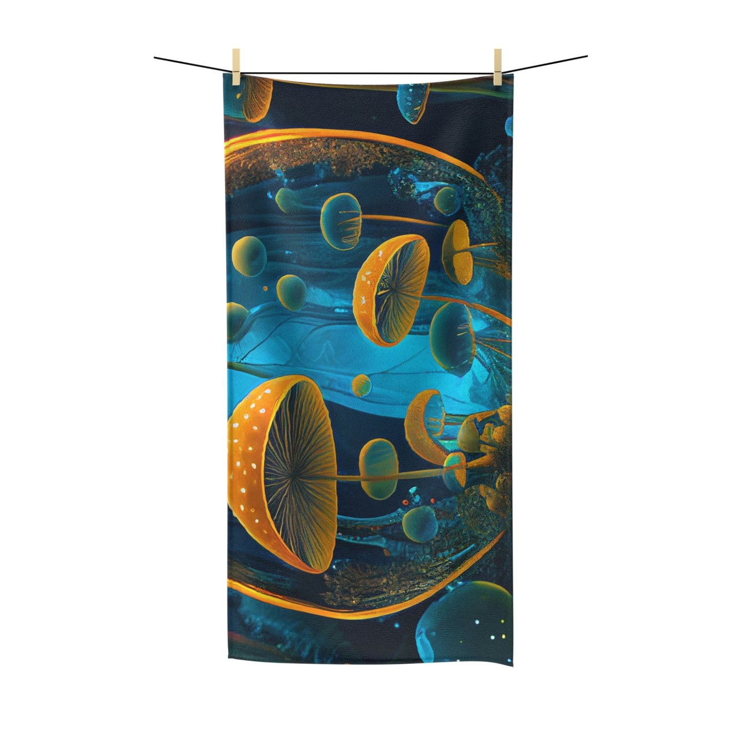 Mushroom Bubble Towel