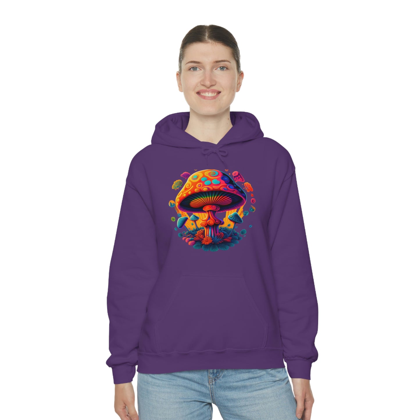 Mushroom Hooded Sweatshirt
