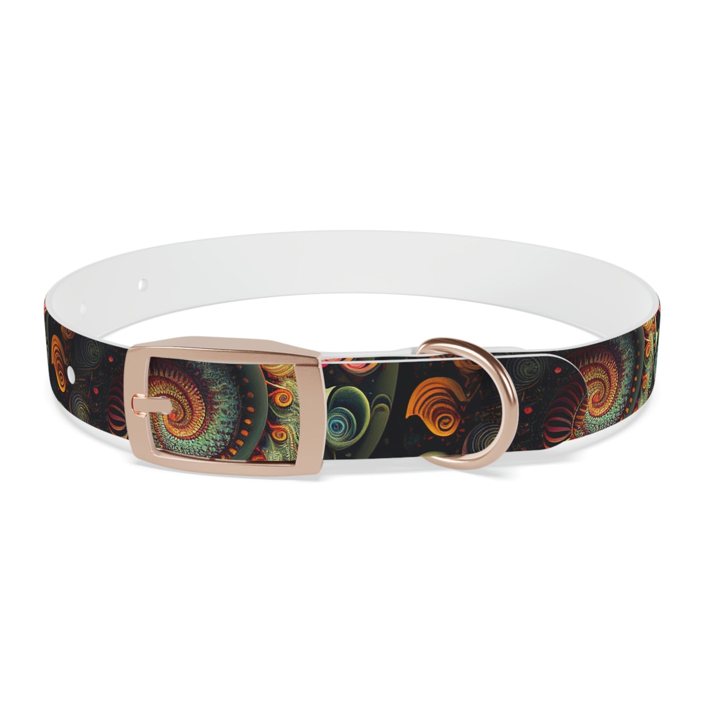 Psychedelic Swirl Dog Collar