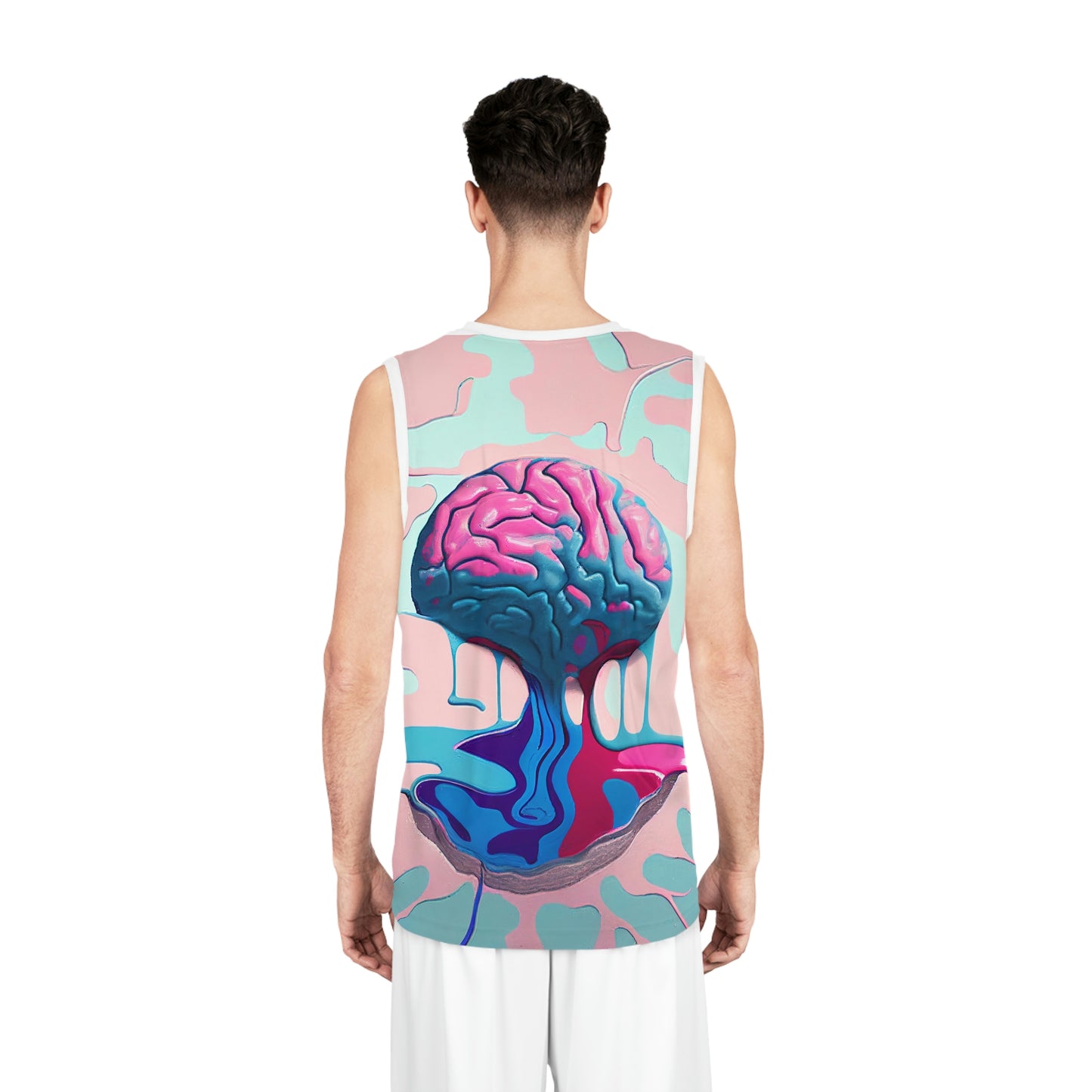 Brain Melt Basketball Jersey