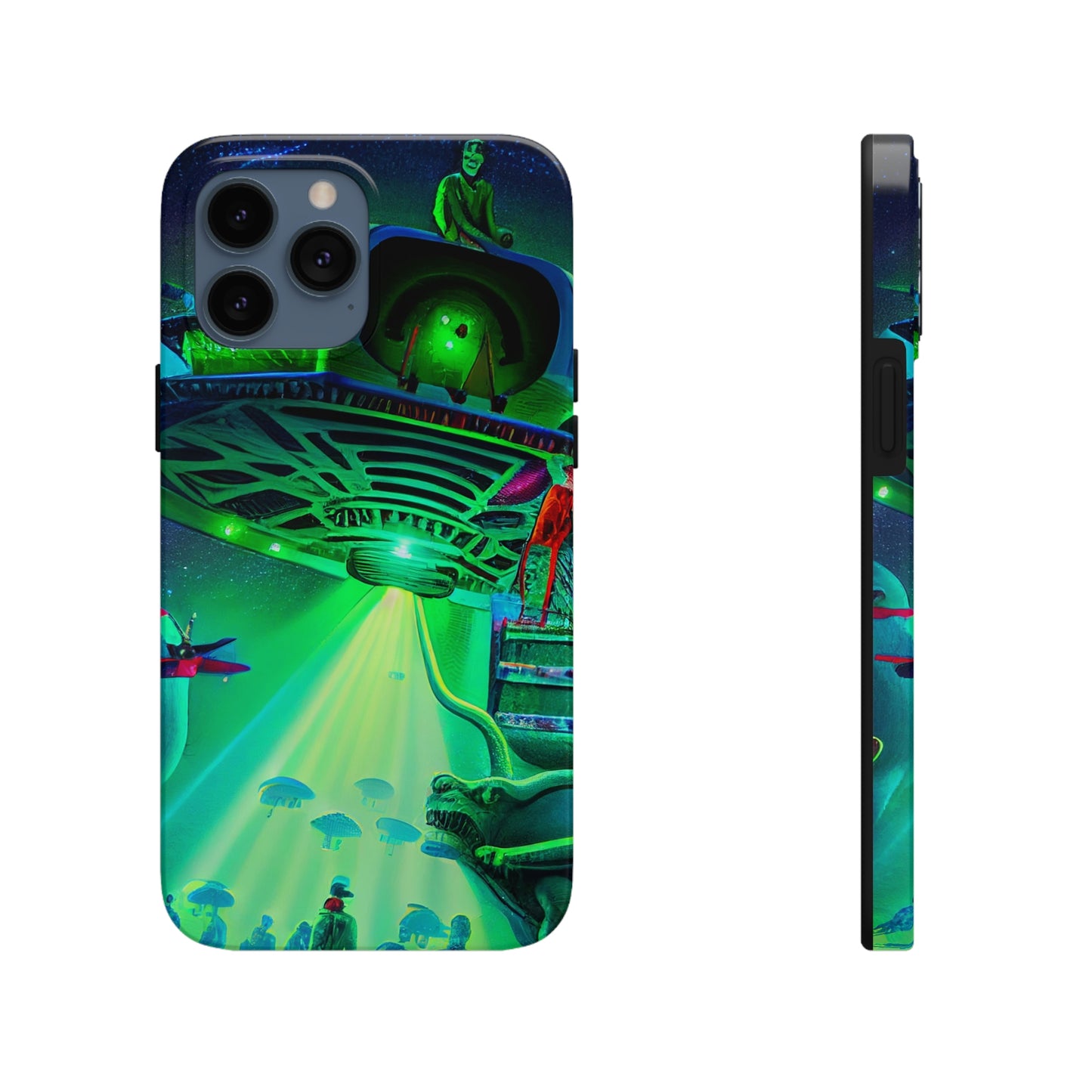 UAP Alien Abduction Phone Case