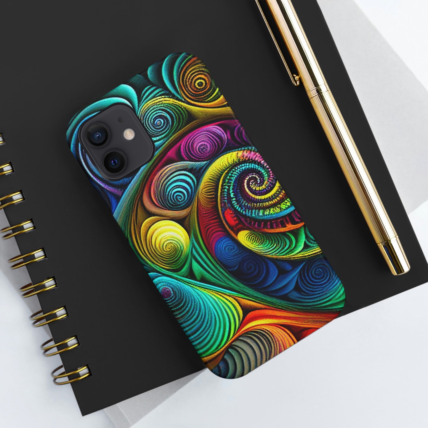 Spiraling Psychedelic Phone Case