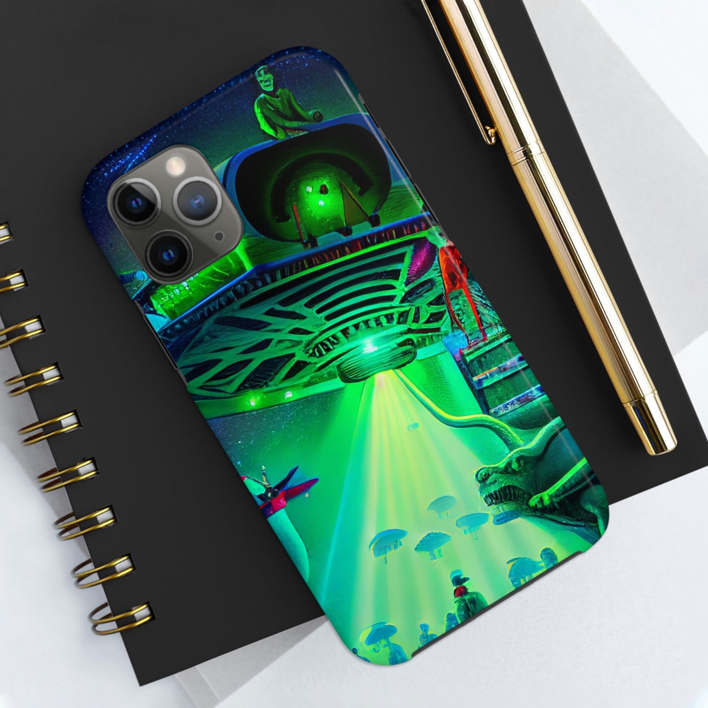 UAP Alien Abduction Phone Case