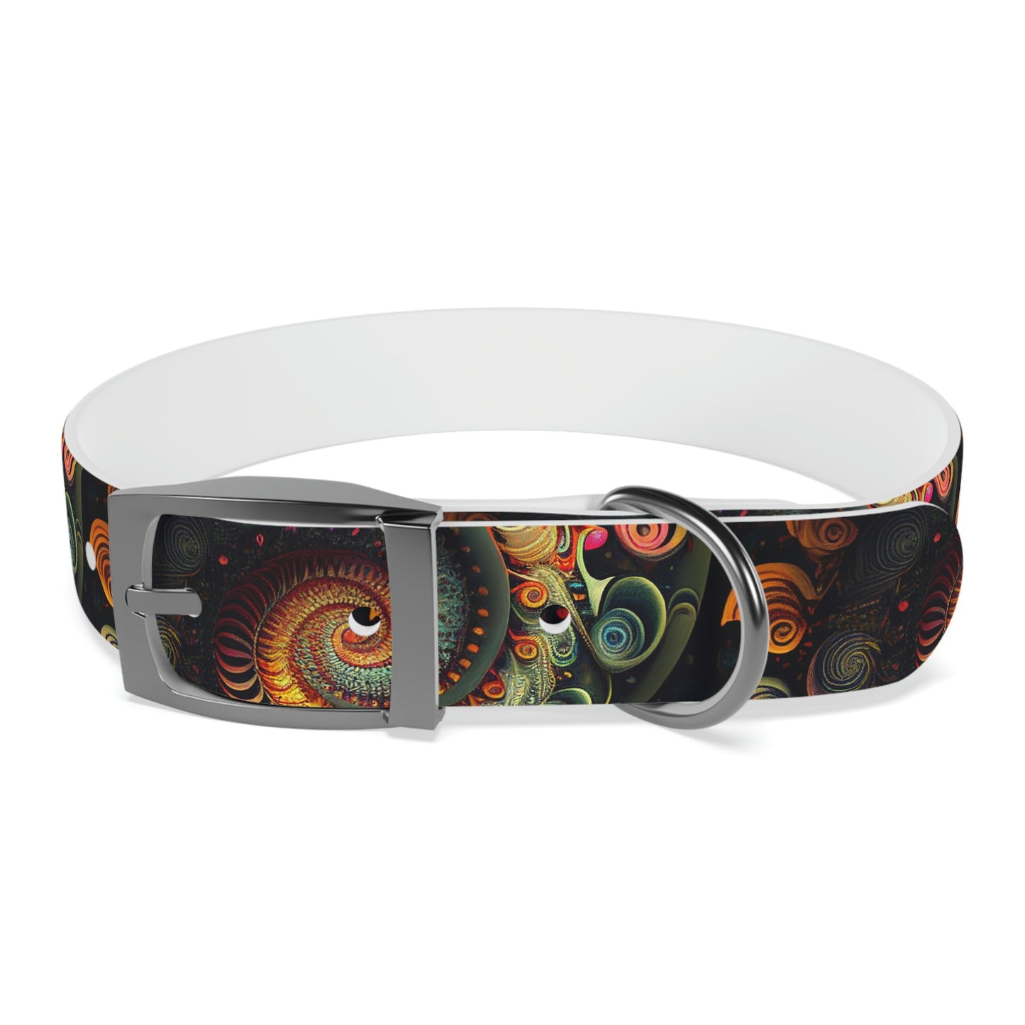 Psychedelic Swirl Dog Collar
