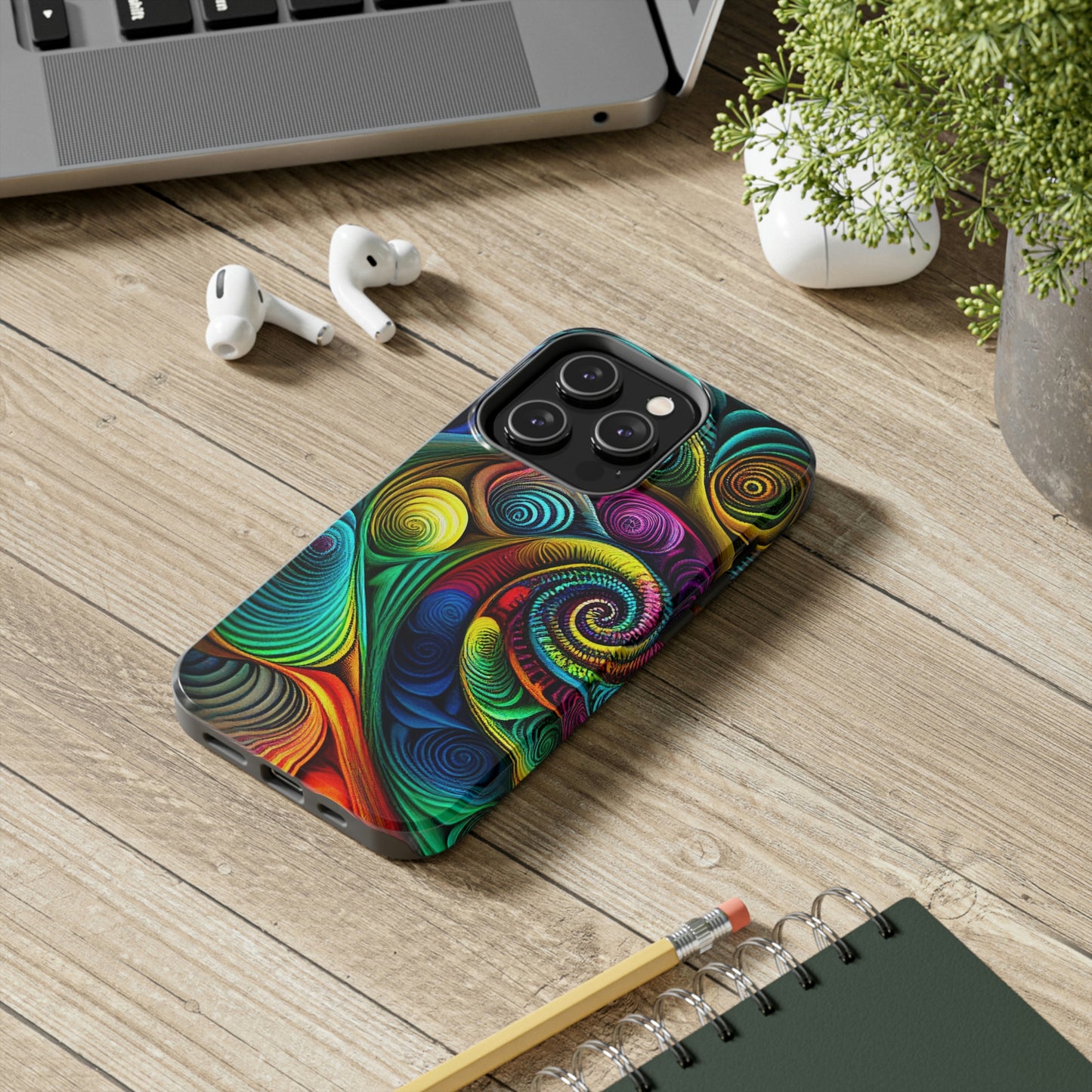 Spiraling Psychedelic Phone Case
