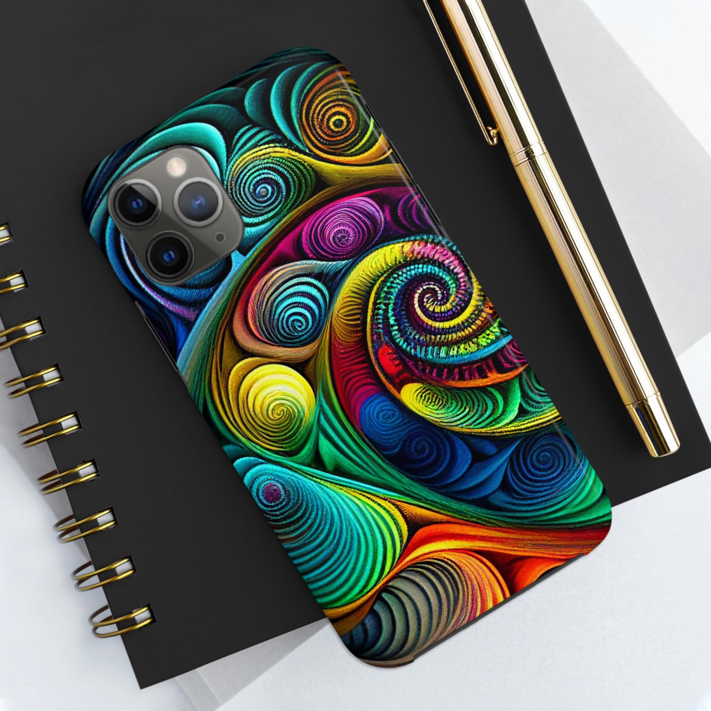 Spiraling Psychedelic Phone Case