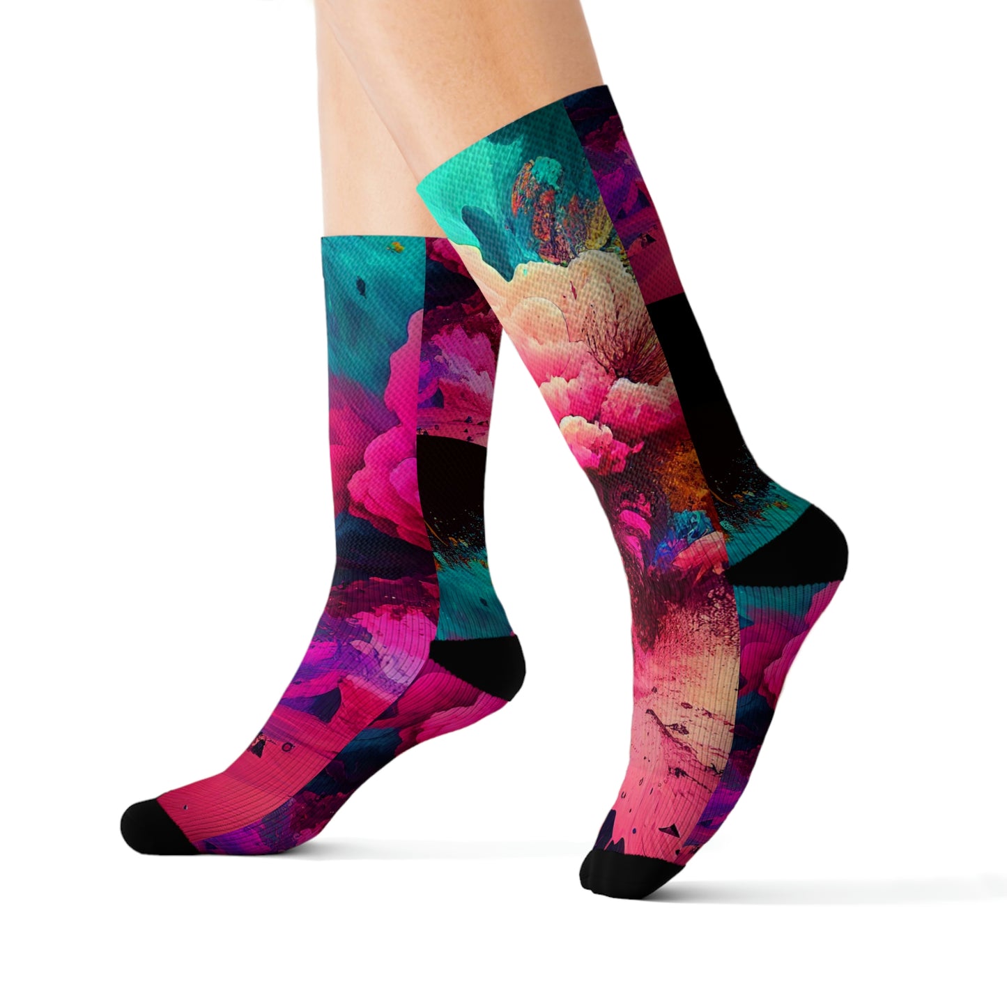 Exploding Paint Socks