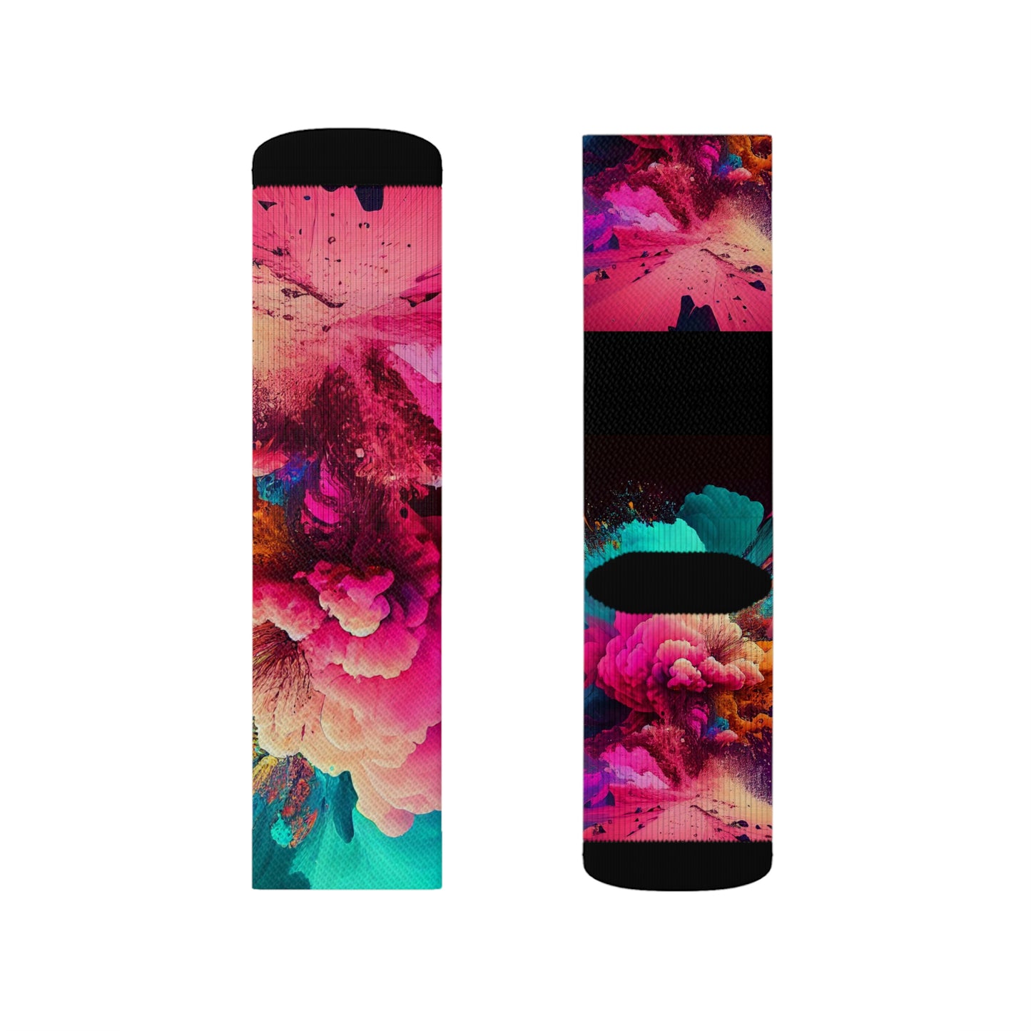 Exploding Paint Socks