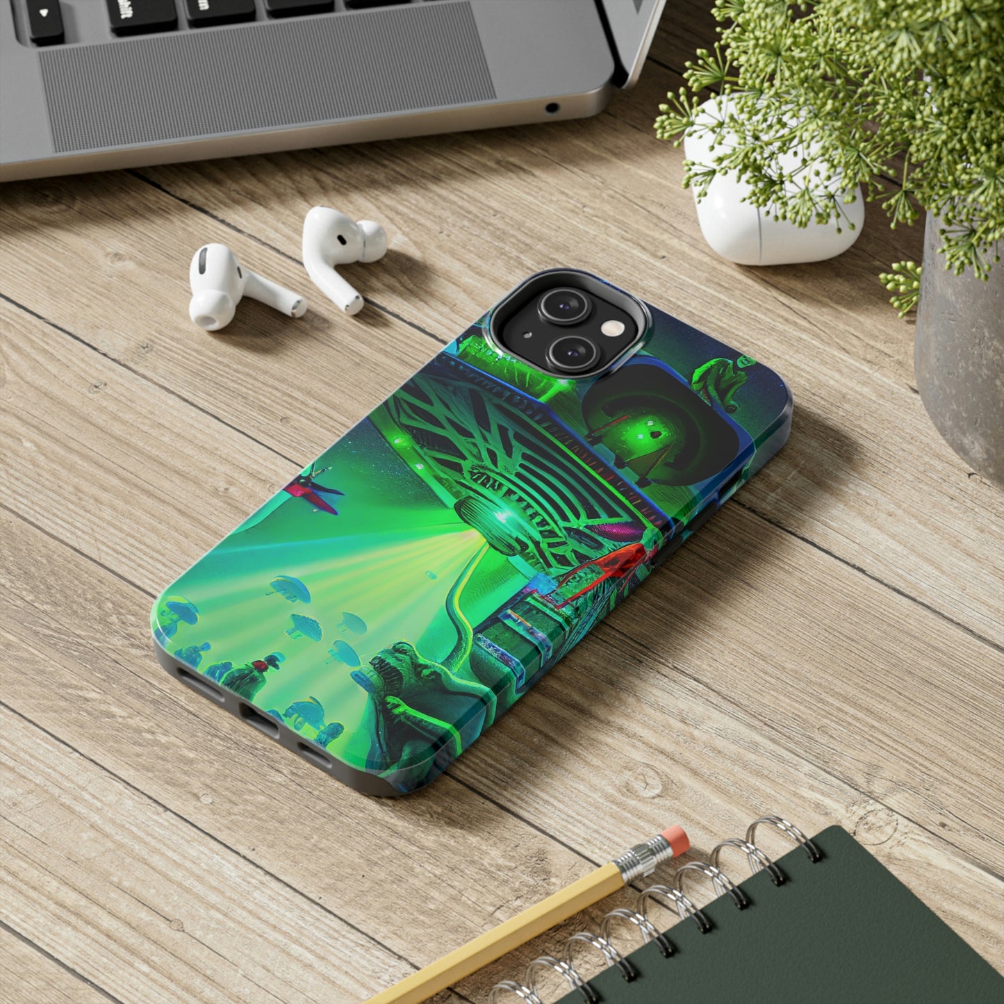 UAP Alien Abduction Phone Case