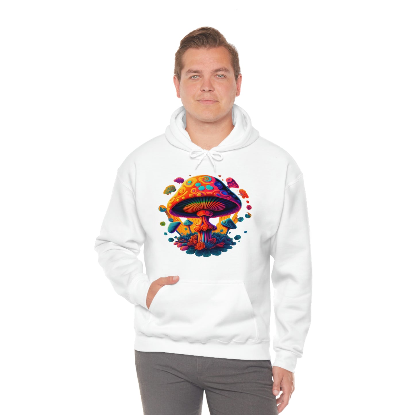 Mushroom Hooded Sweatshirt