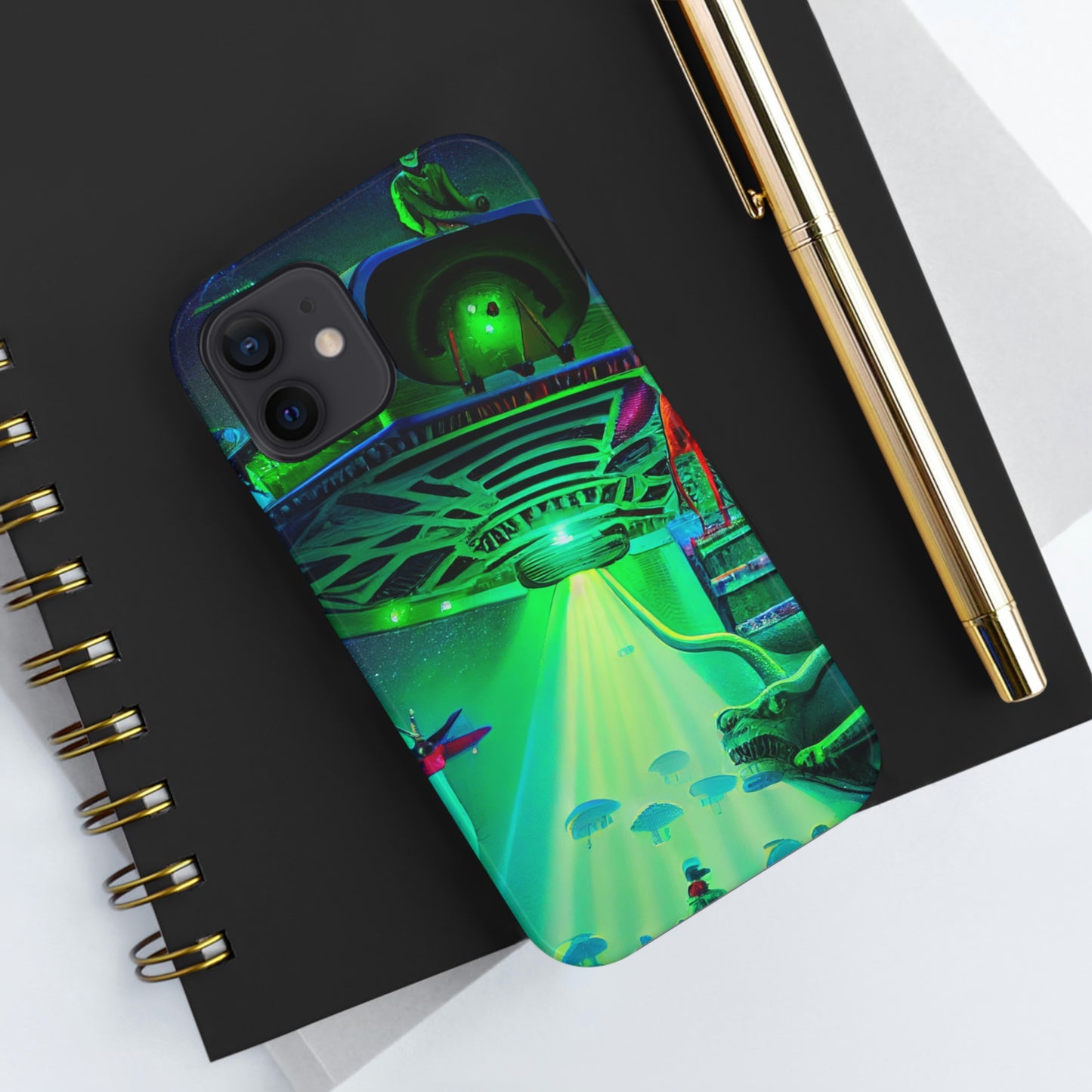 UAP Alien Abduction Phone Case