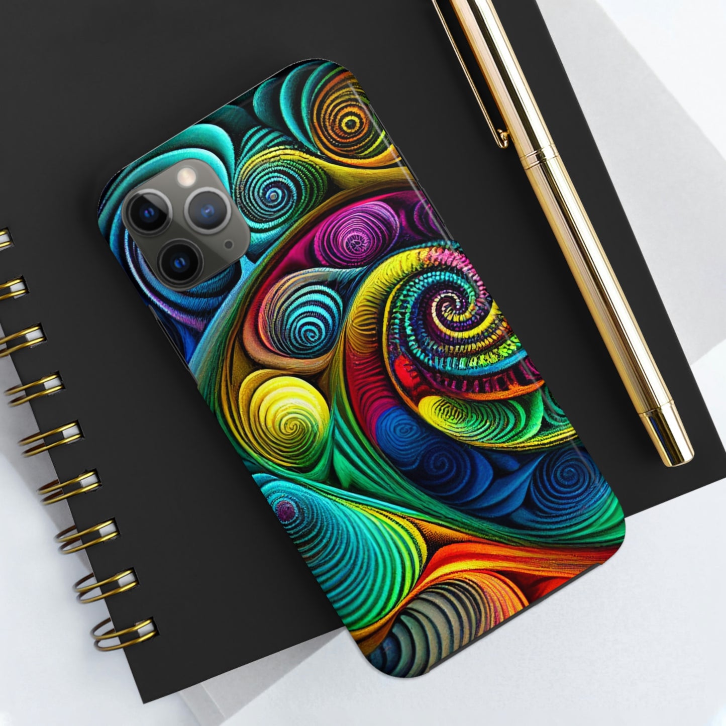 Spiraling Psychedelic Phone Case