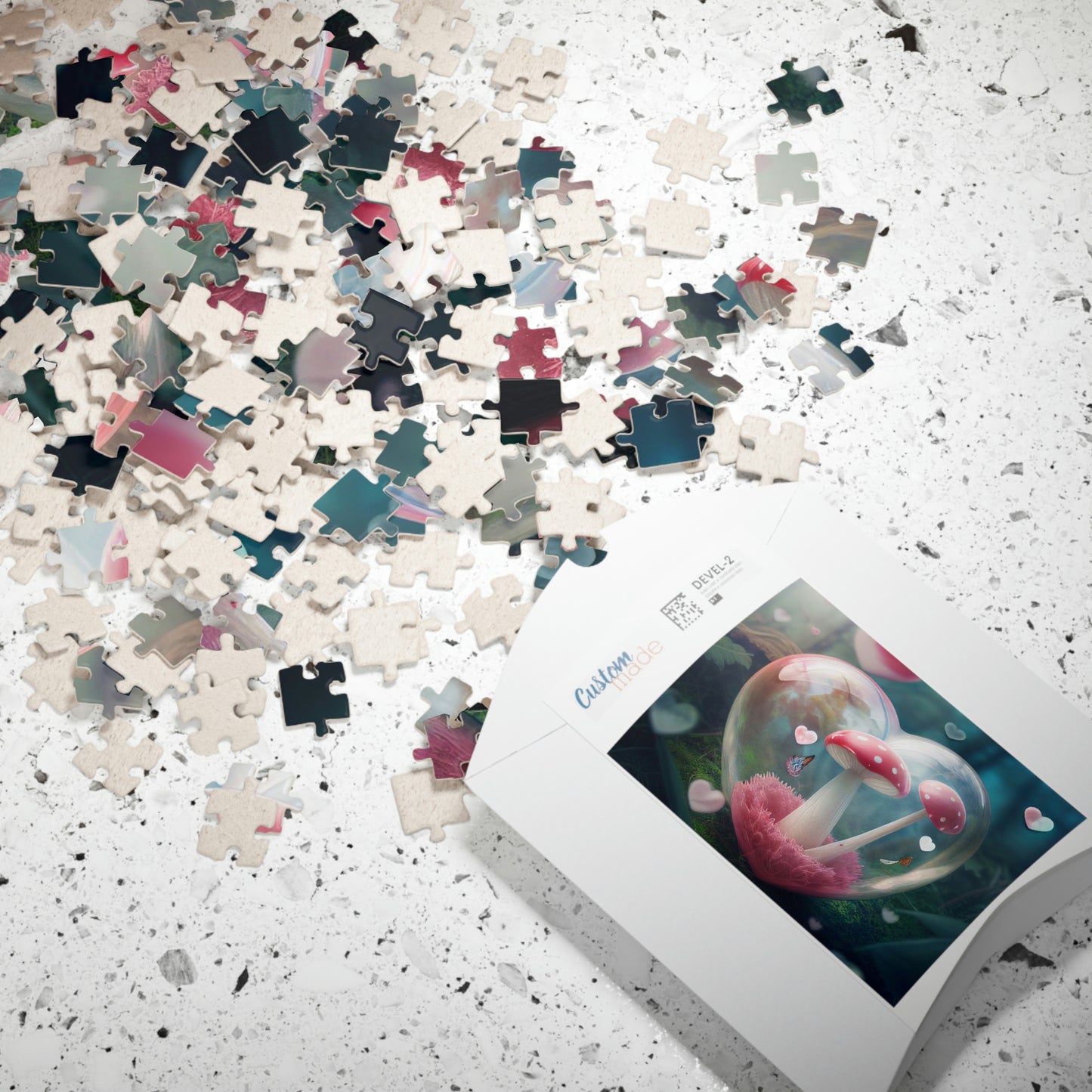 Magic Mushroom Heart Puzzle
