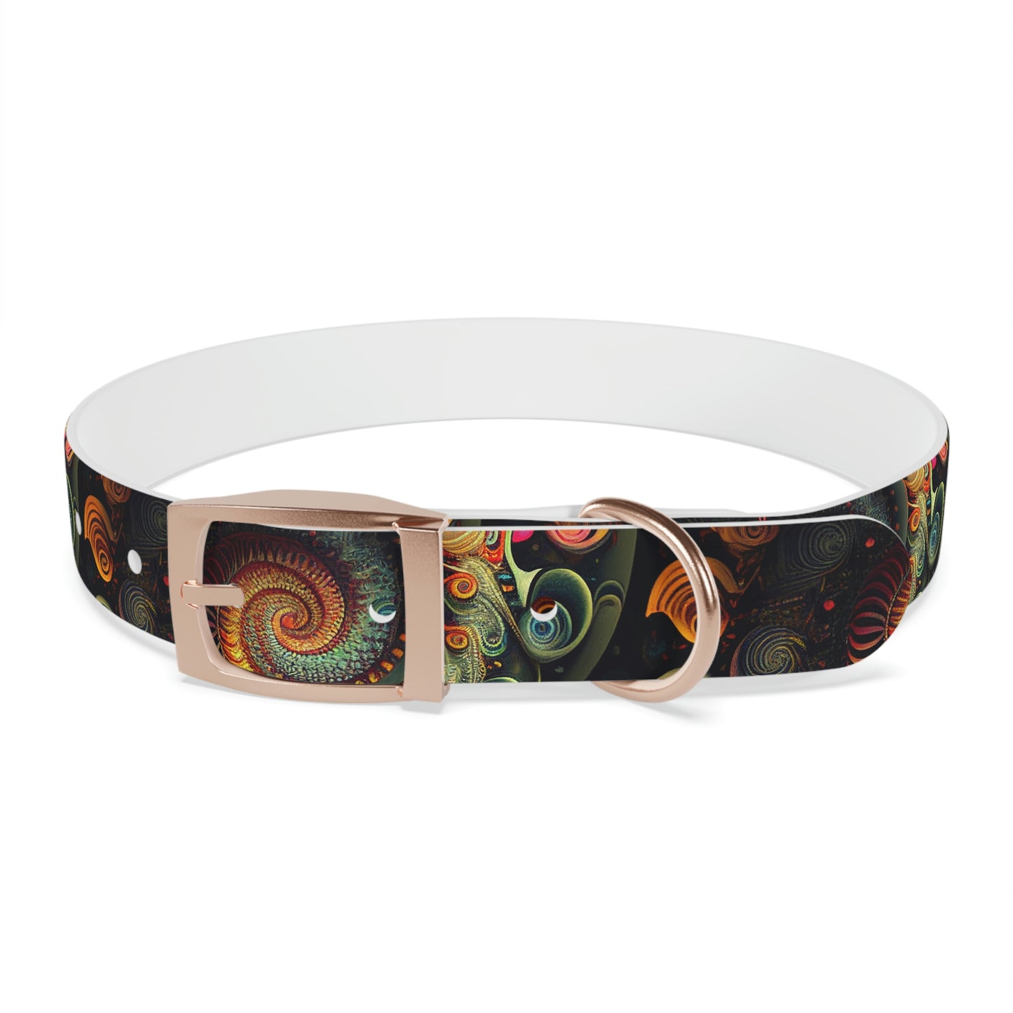 Psychedelic Swirl Dog Collar