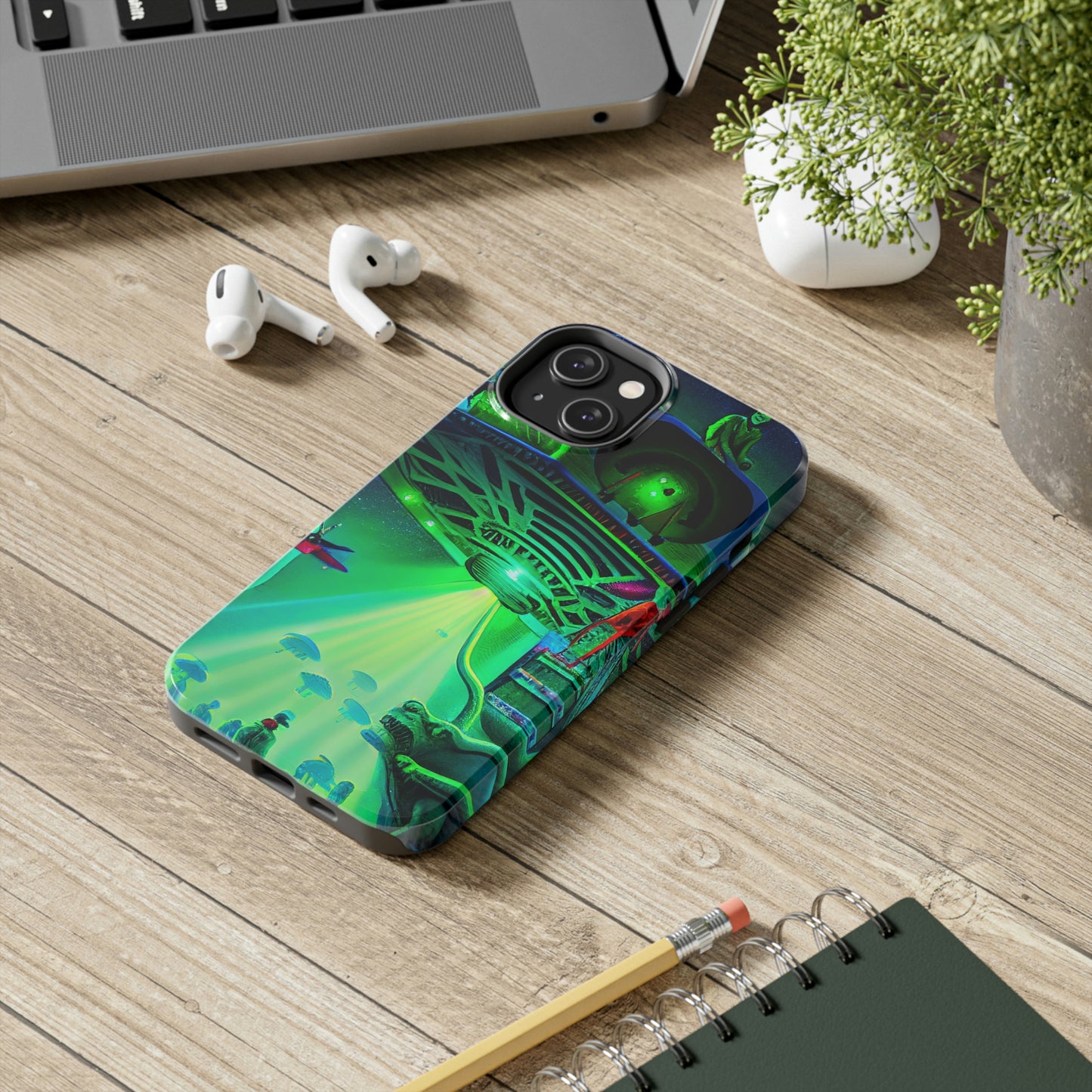 UAP Alien Abduction Phone Case