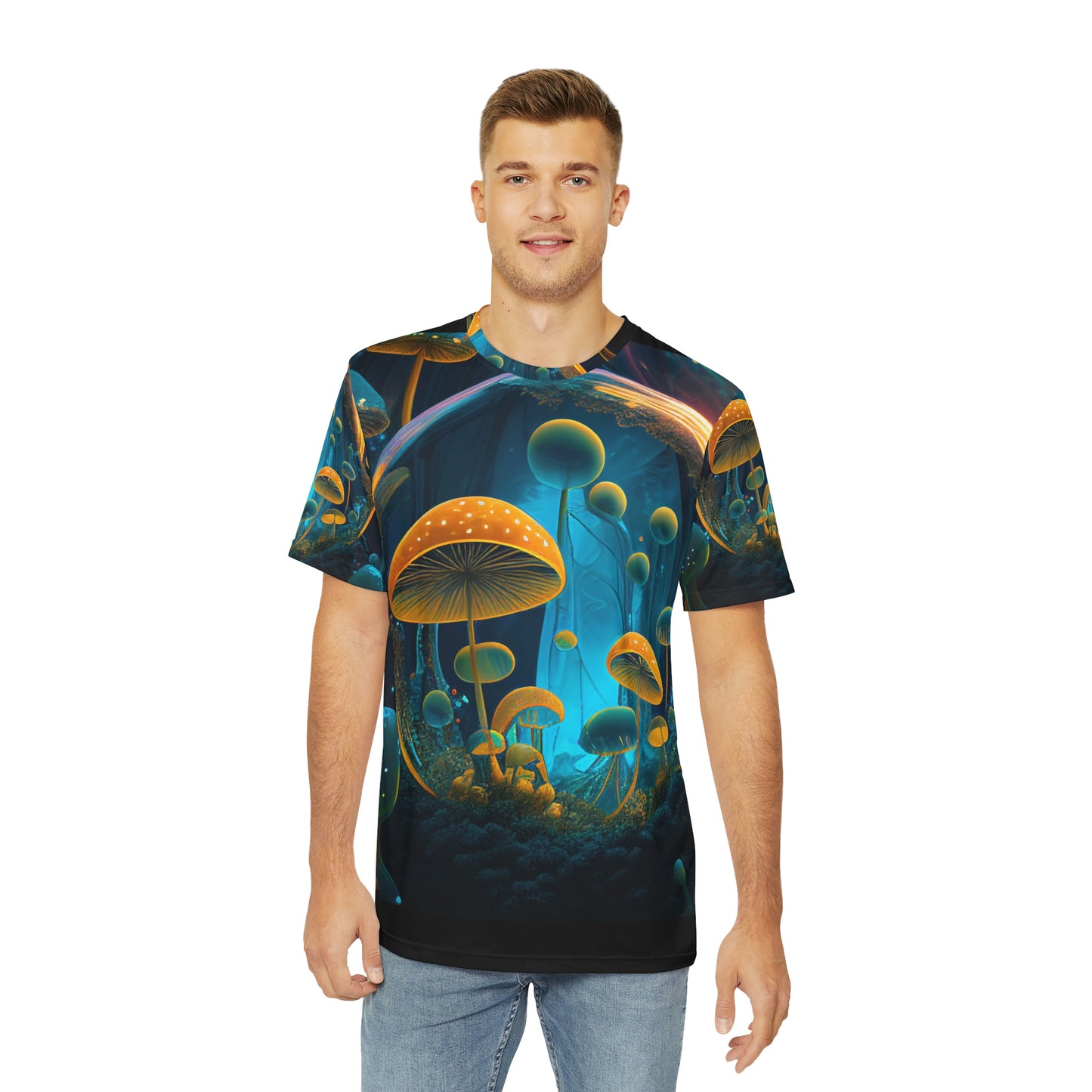 Magic Mushroom Men's Polyester Tee
