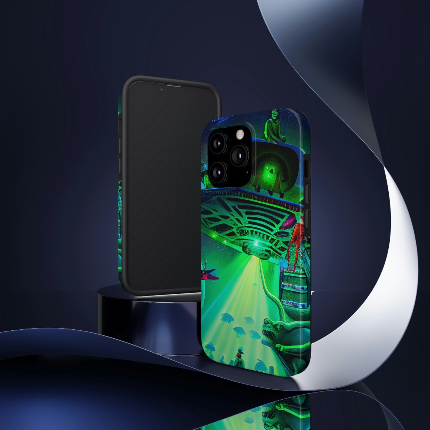 UAP Alien Abduction Phone Case
