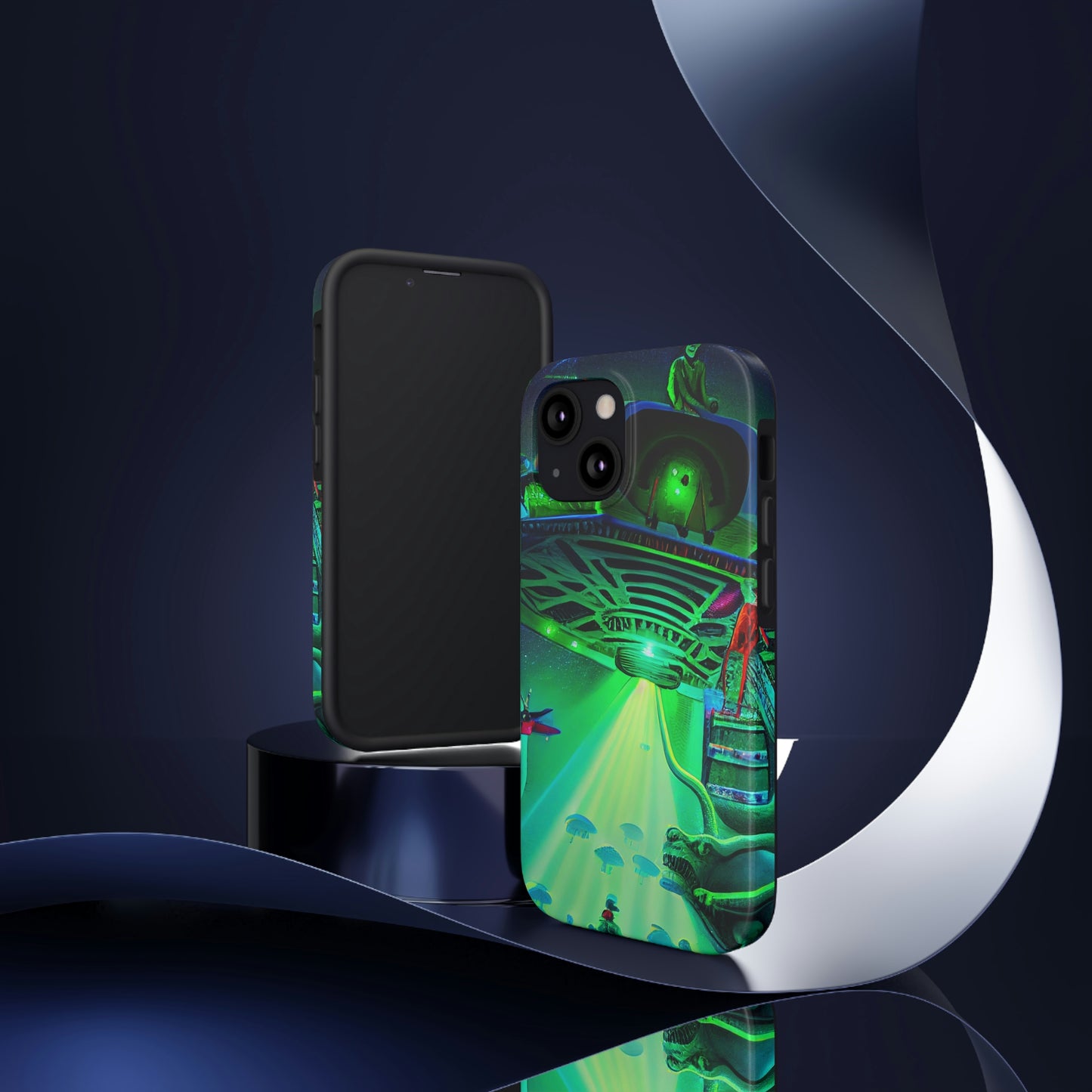 UAP Alien Abduction Phone Case