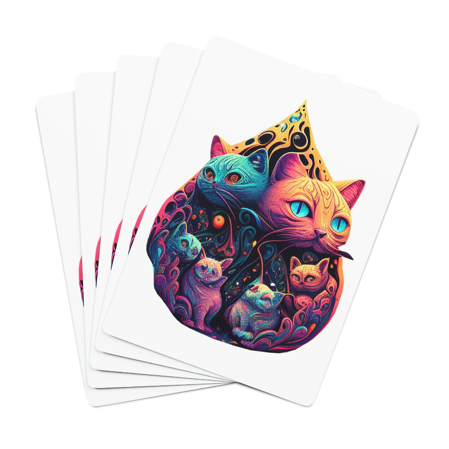 Cool Cats Poker Cards