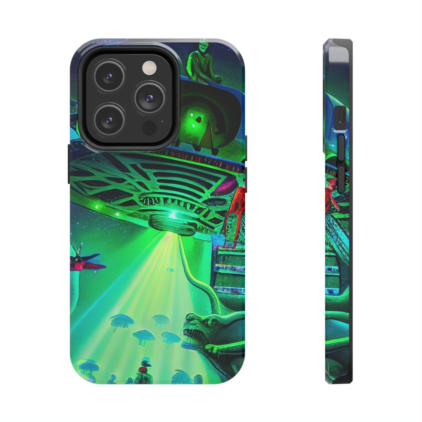 UAP Alien Abduction Phone Case