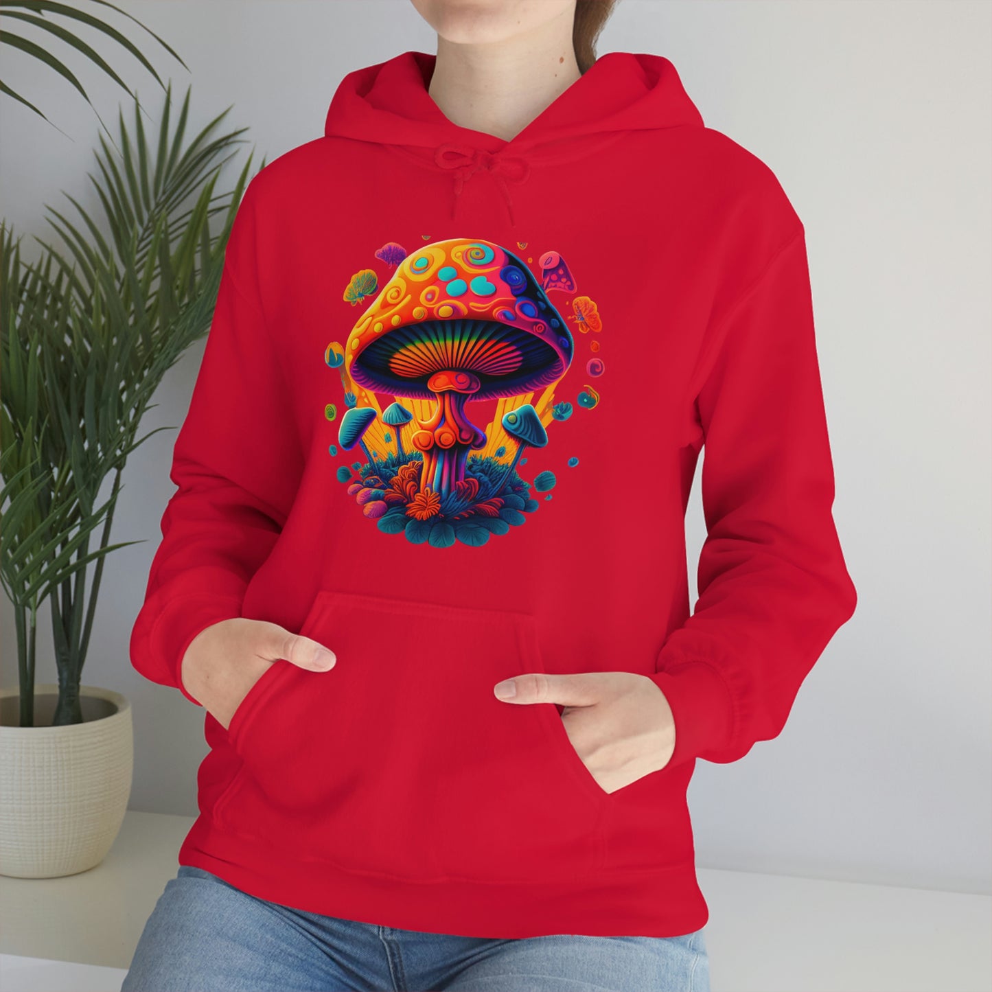 Mushroom Hooded Sweatshirt