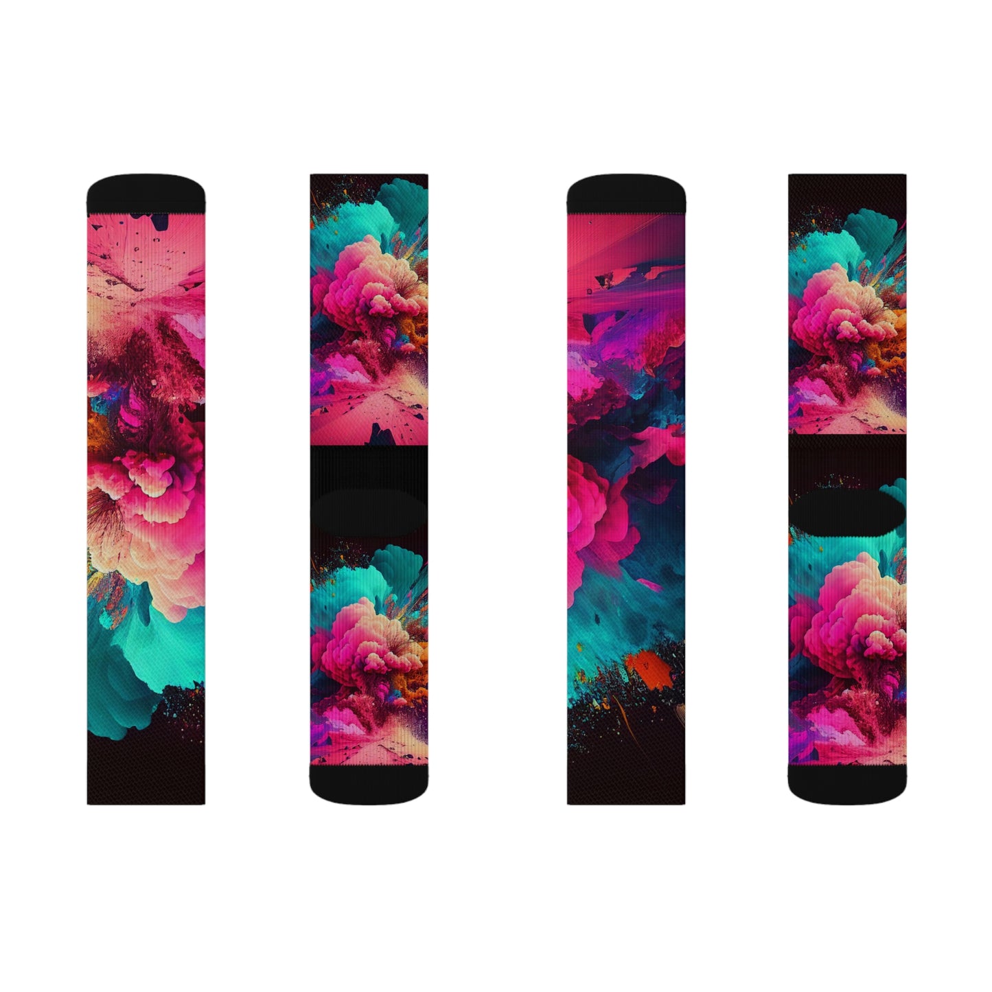 Exploding Paint Socks