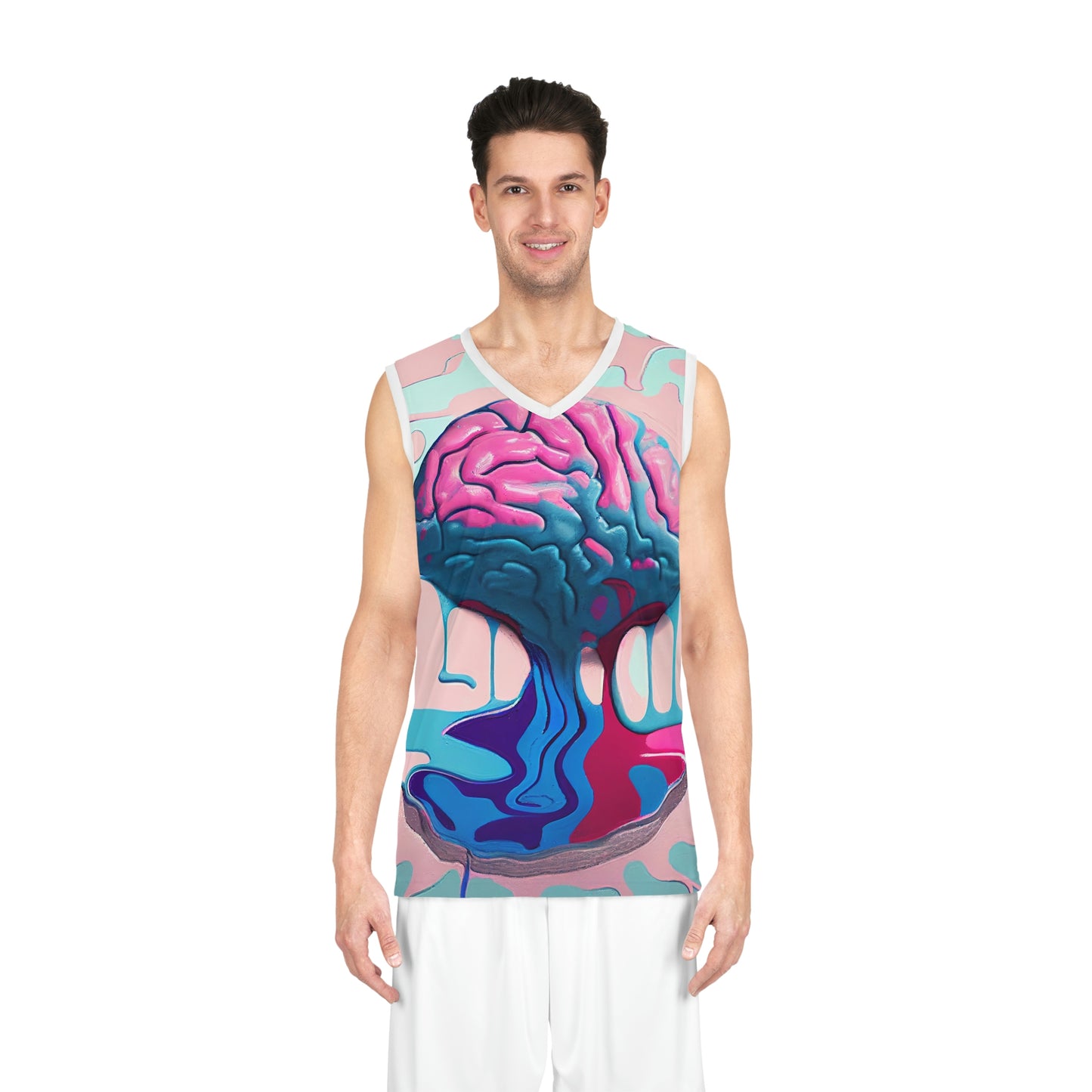 Brain Melt Basketball Jersey