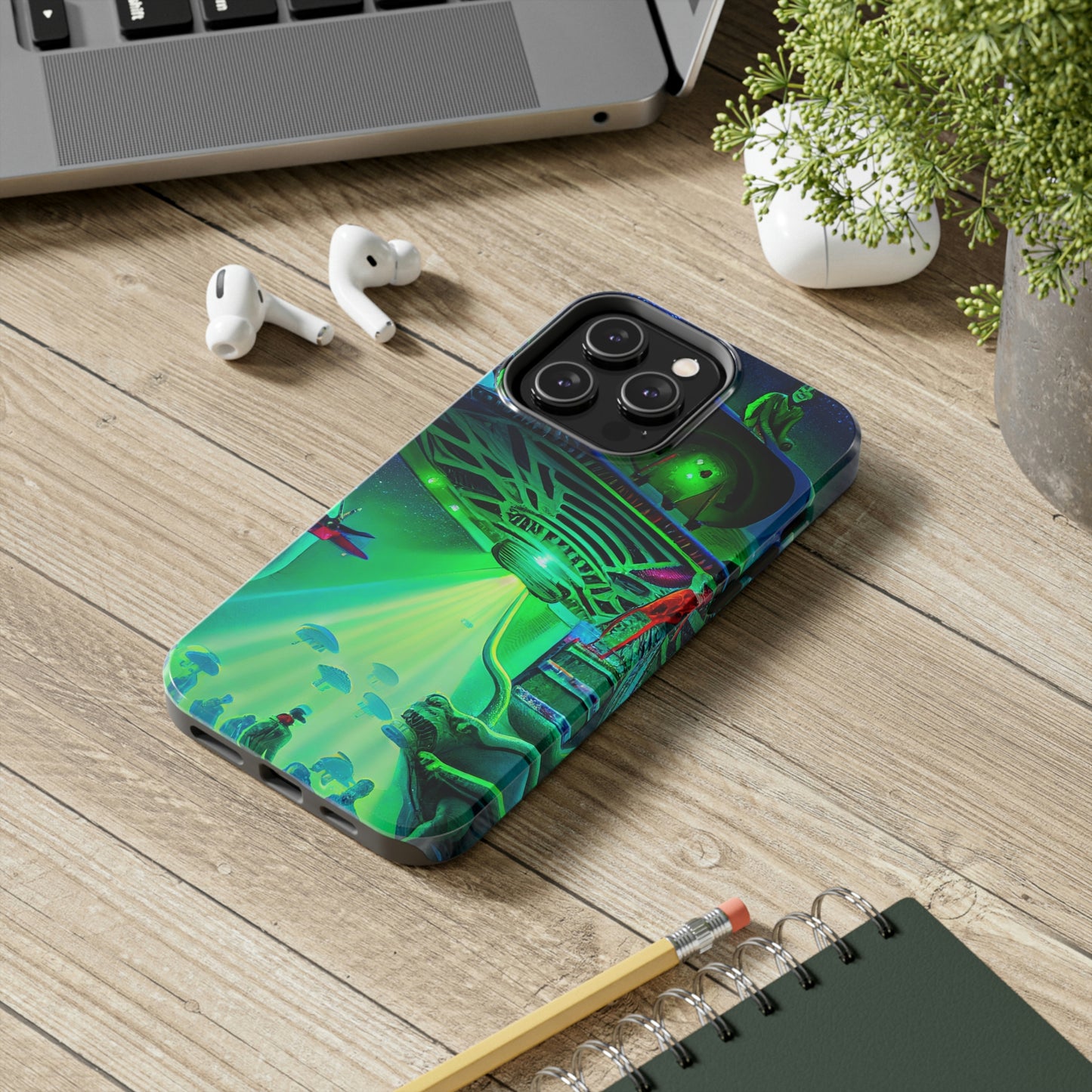 UAP Alien Abduction Phone Case