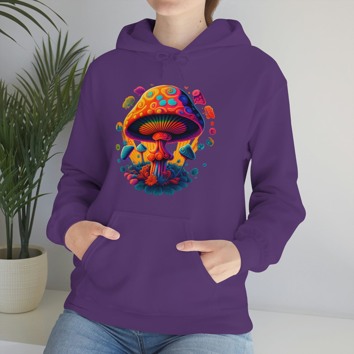 Mushroom Hooded Sweatshirt