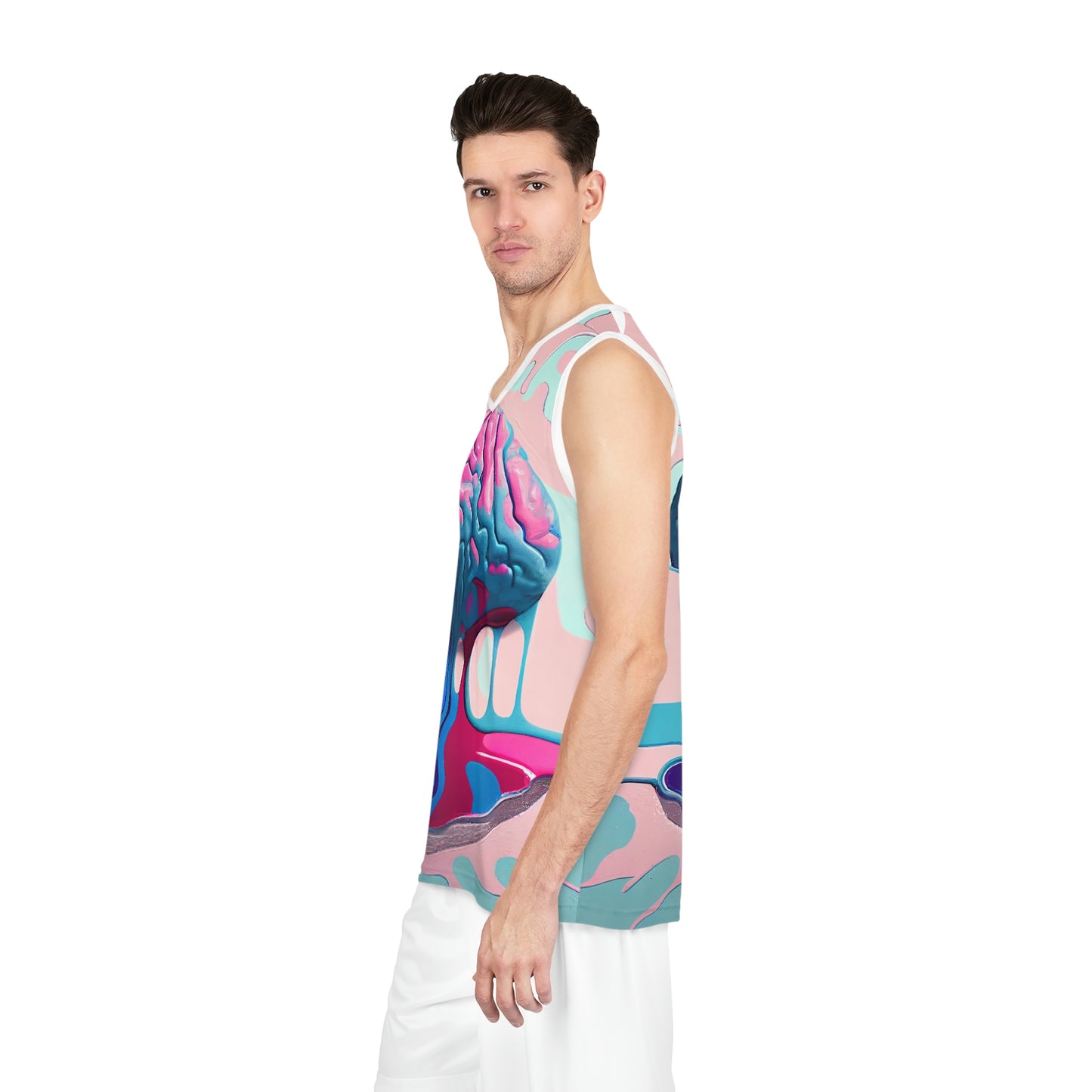 Brain Melt Basketball Jersey