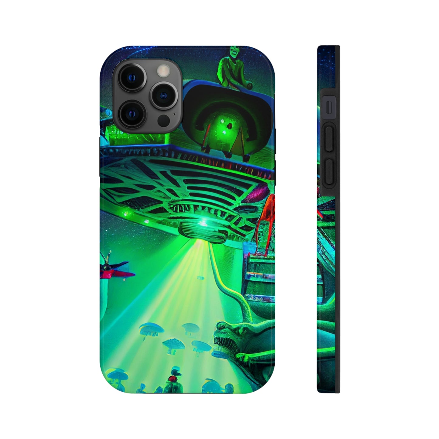 UAP Alien Abduction Phone Case