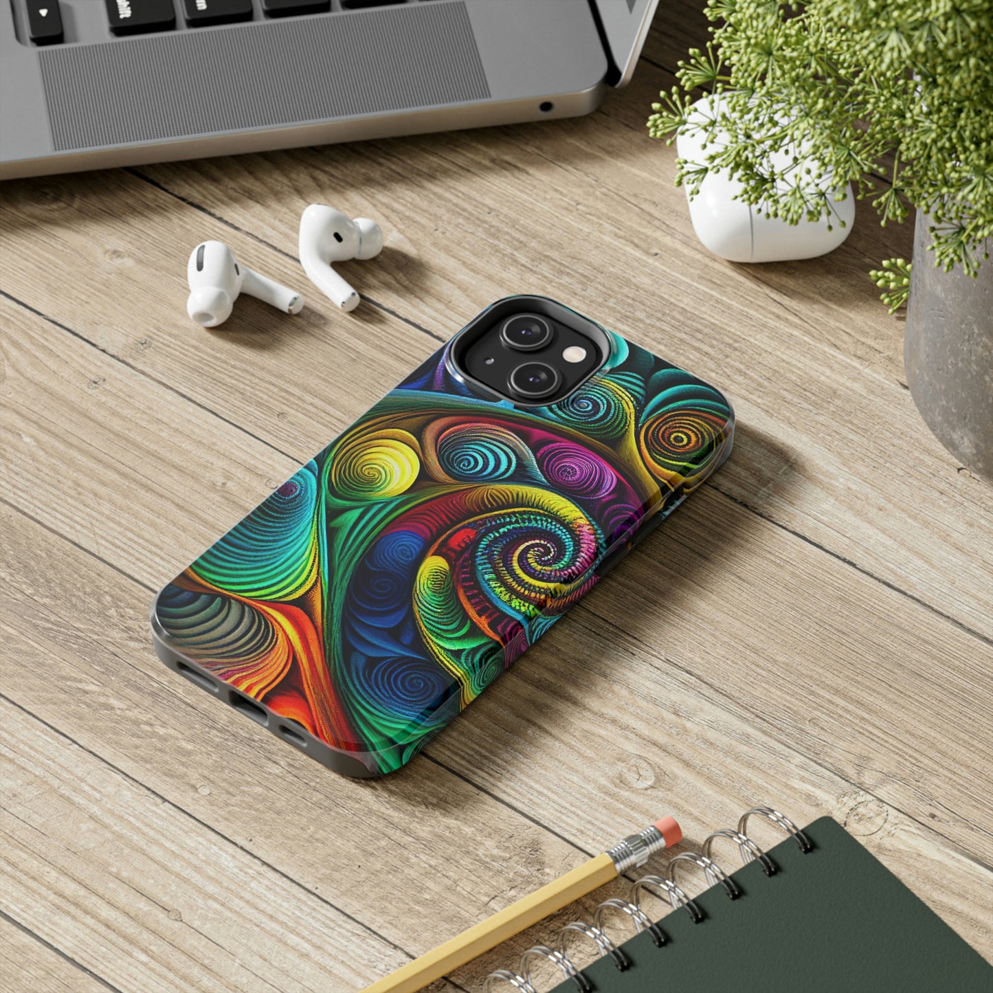 Spiraling Psychedelic Phone Case