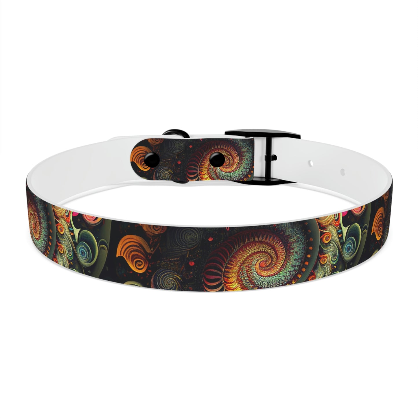 Psychedelic Swirl Dog Collar