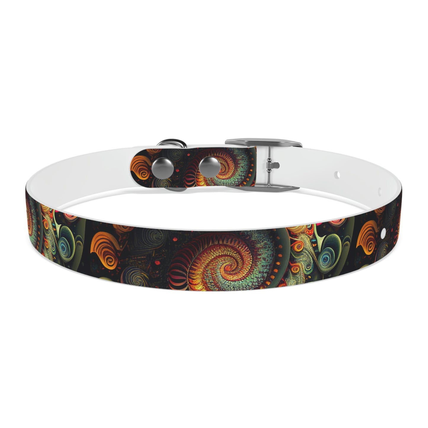 Psychedelic Swirl Dog Collar