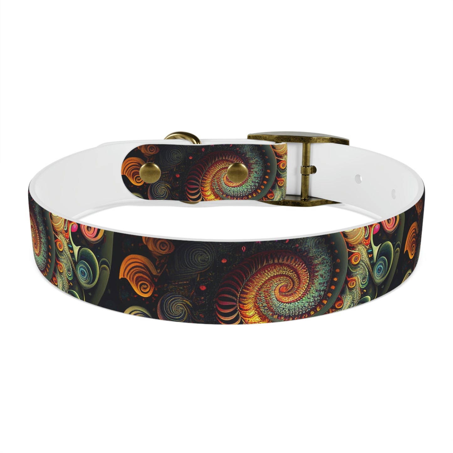 Psychedelic Swirl Dog Collar