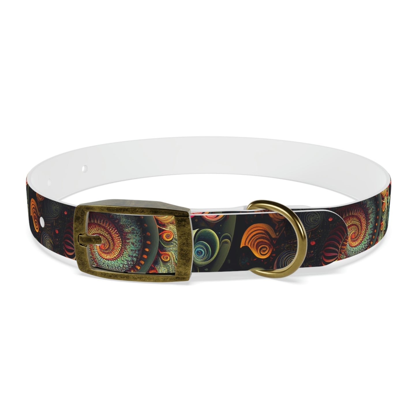 Psychedelic Swirl Dog Collar