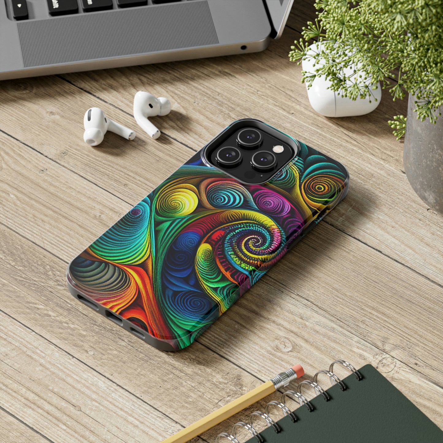 Spiraling Psychedelic Phone Case