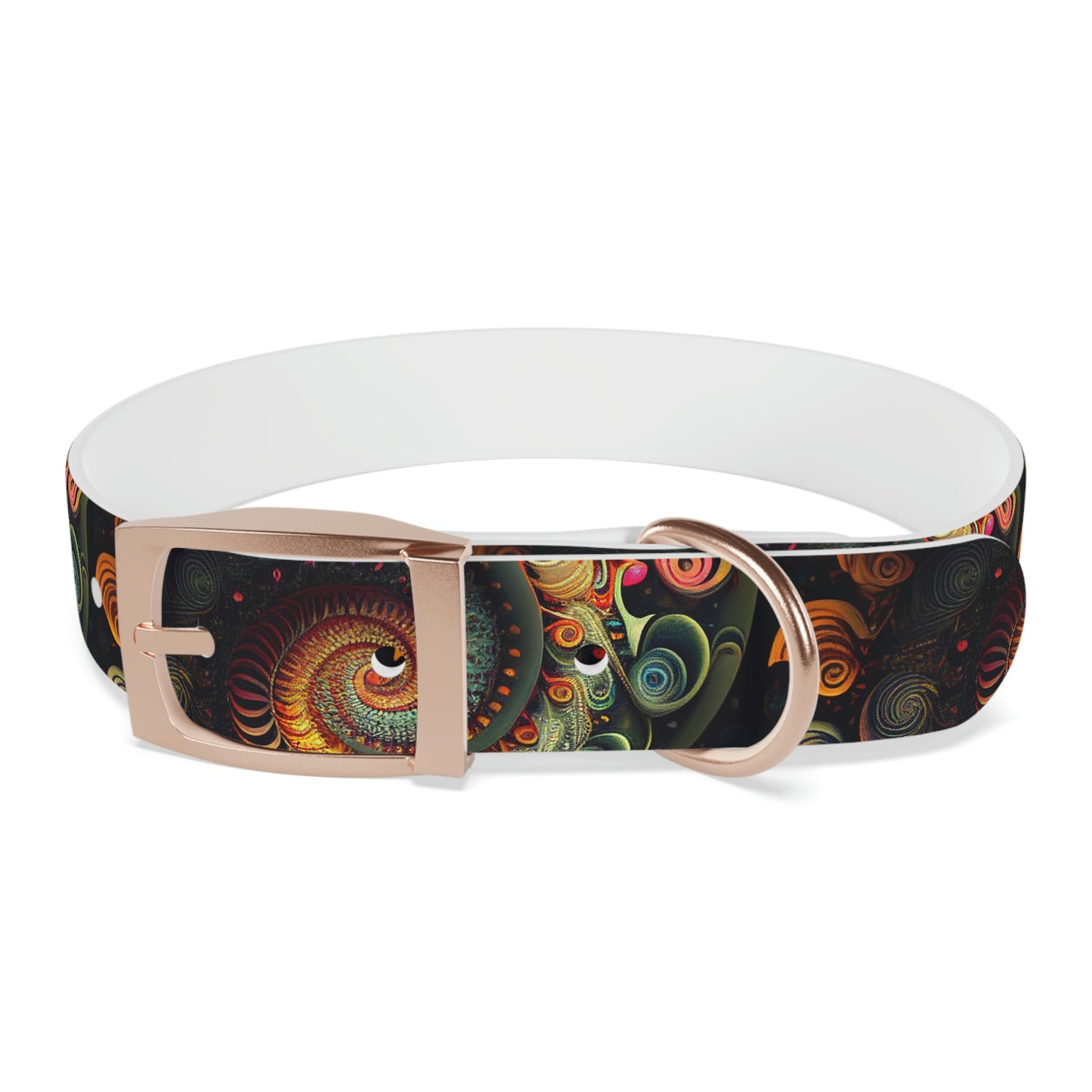 Psychedelic Swirl Dog Collar