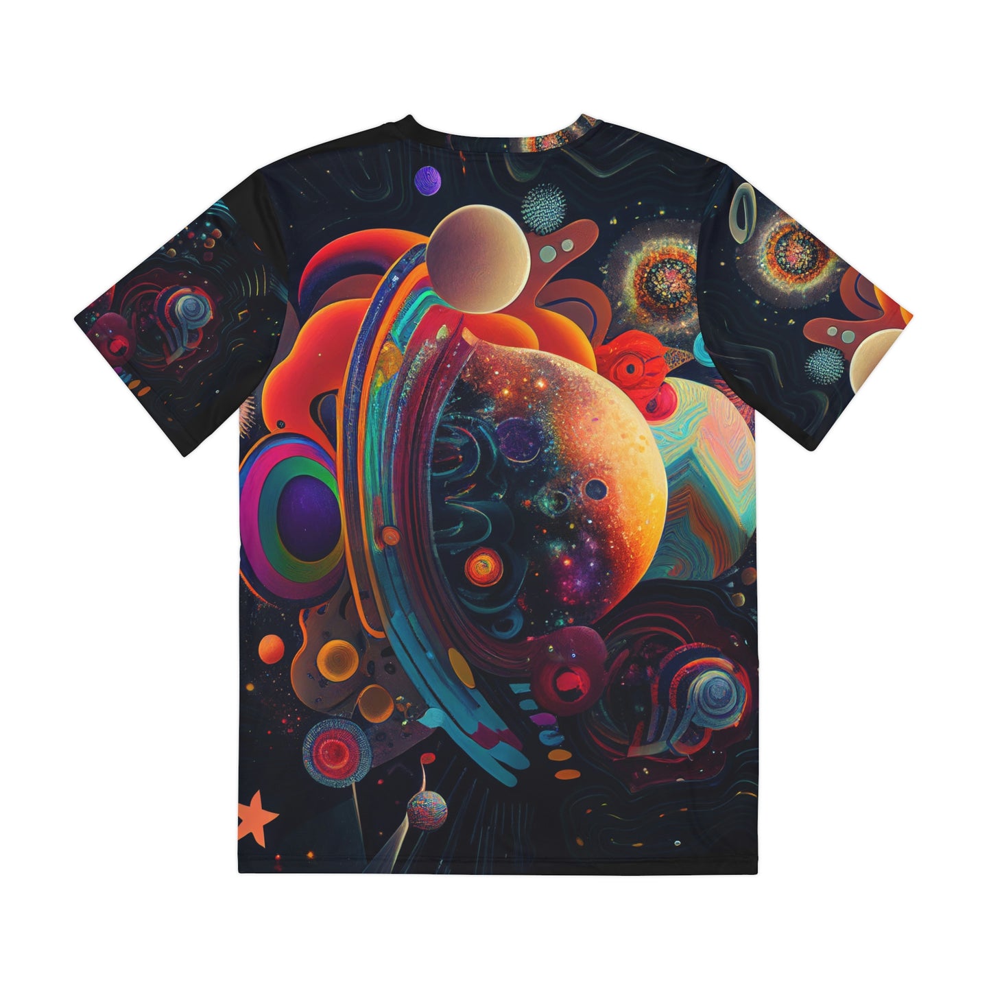 Spaced Out Men's Polyester Tee