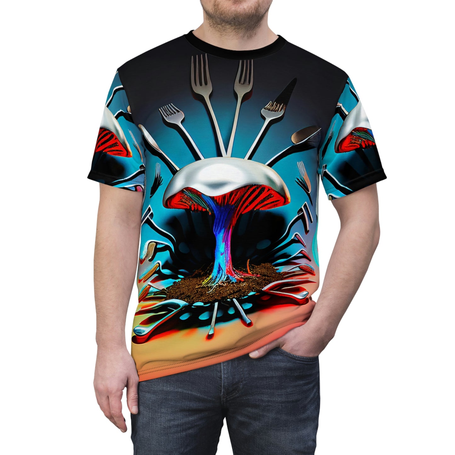 Mushroom Dinner Tee