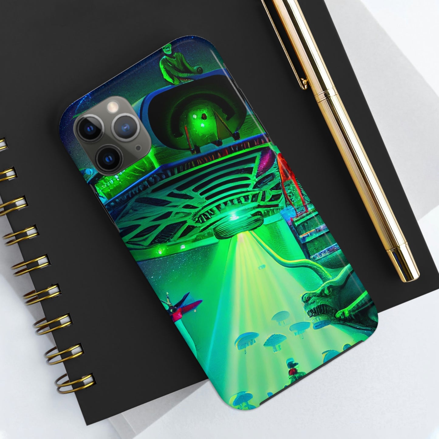 UAP Alien Abduction Phone Case