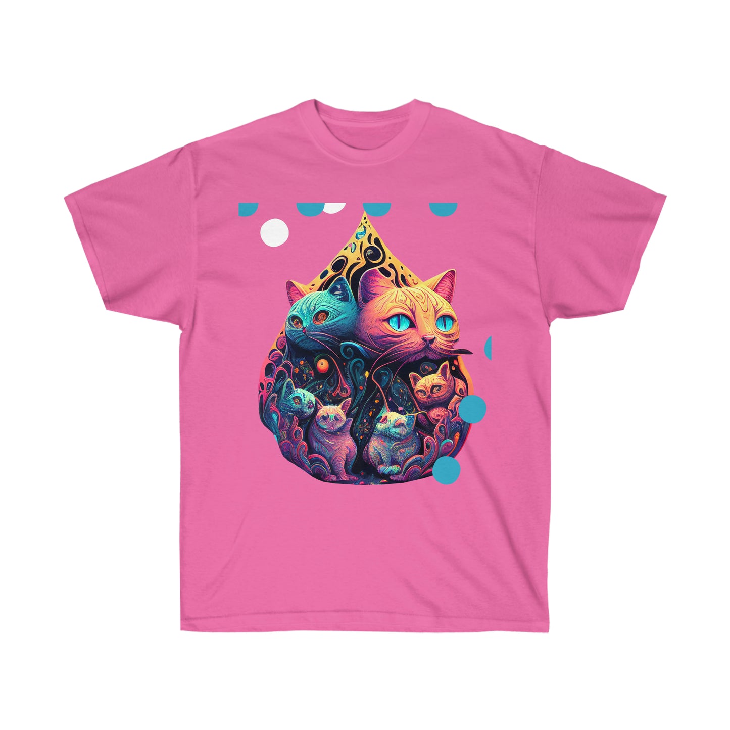 Psychedelic Cats T-Shirt