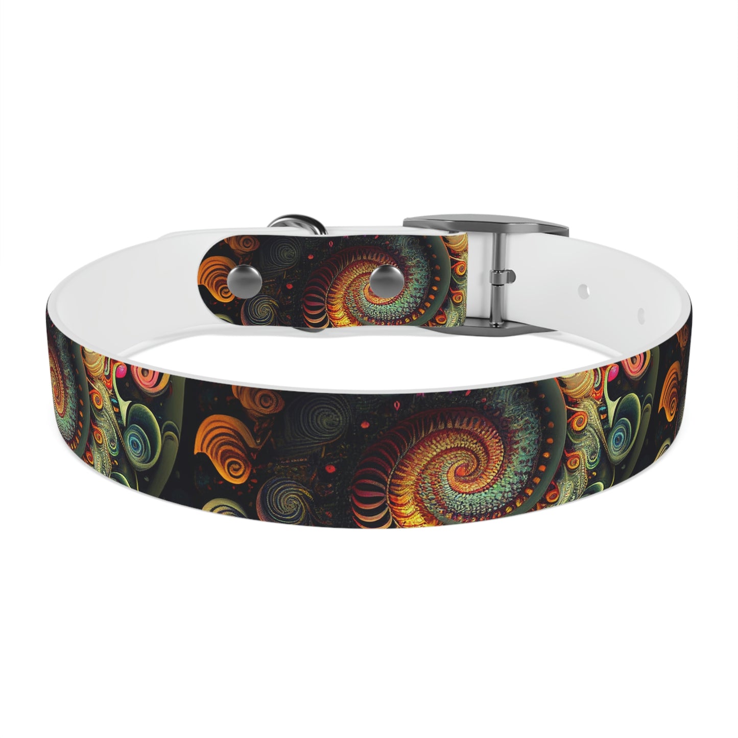 Psychedelic Swirl Dog Collar