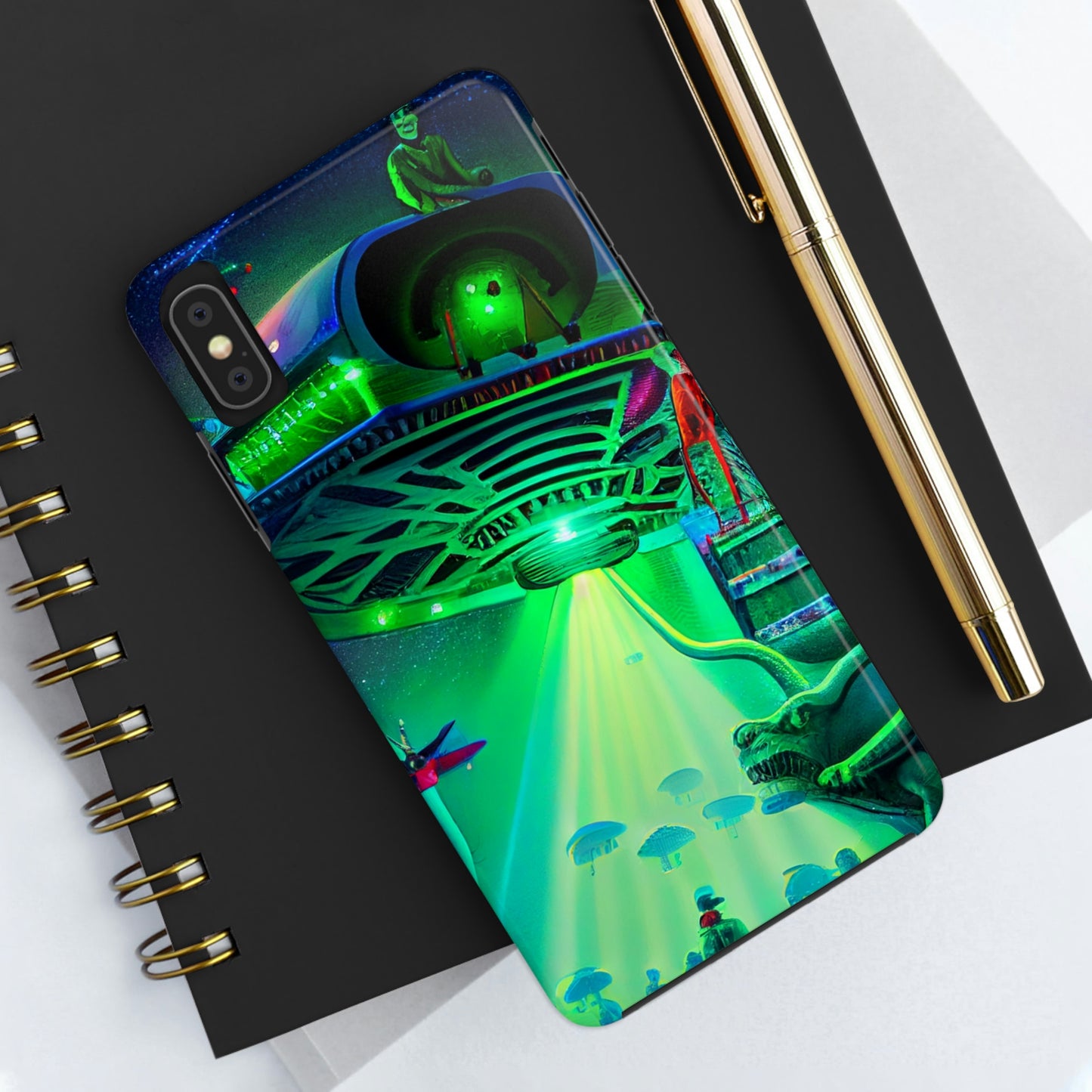 UAP Alien Abduction Phone Case