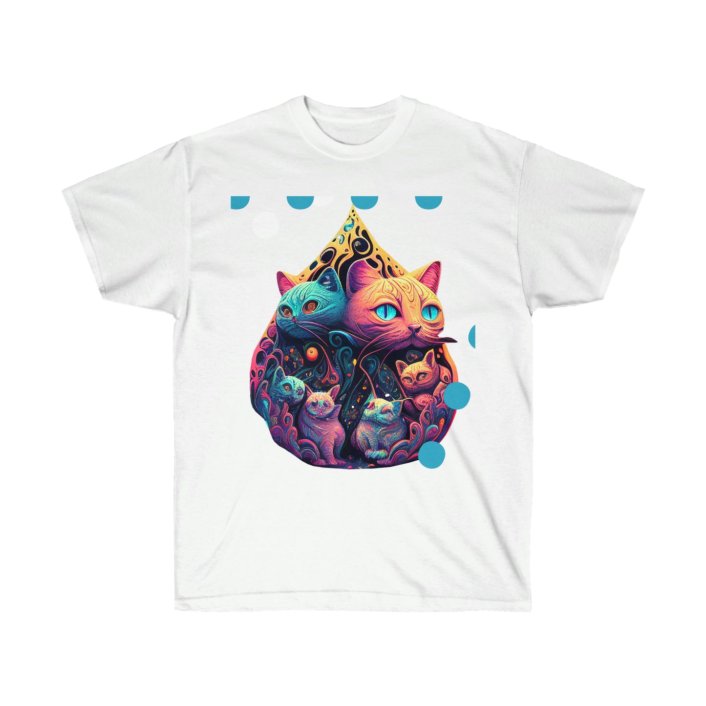 Psychedelic Cats T-Shirt