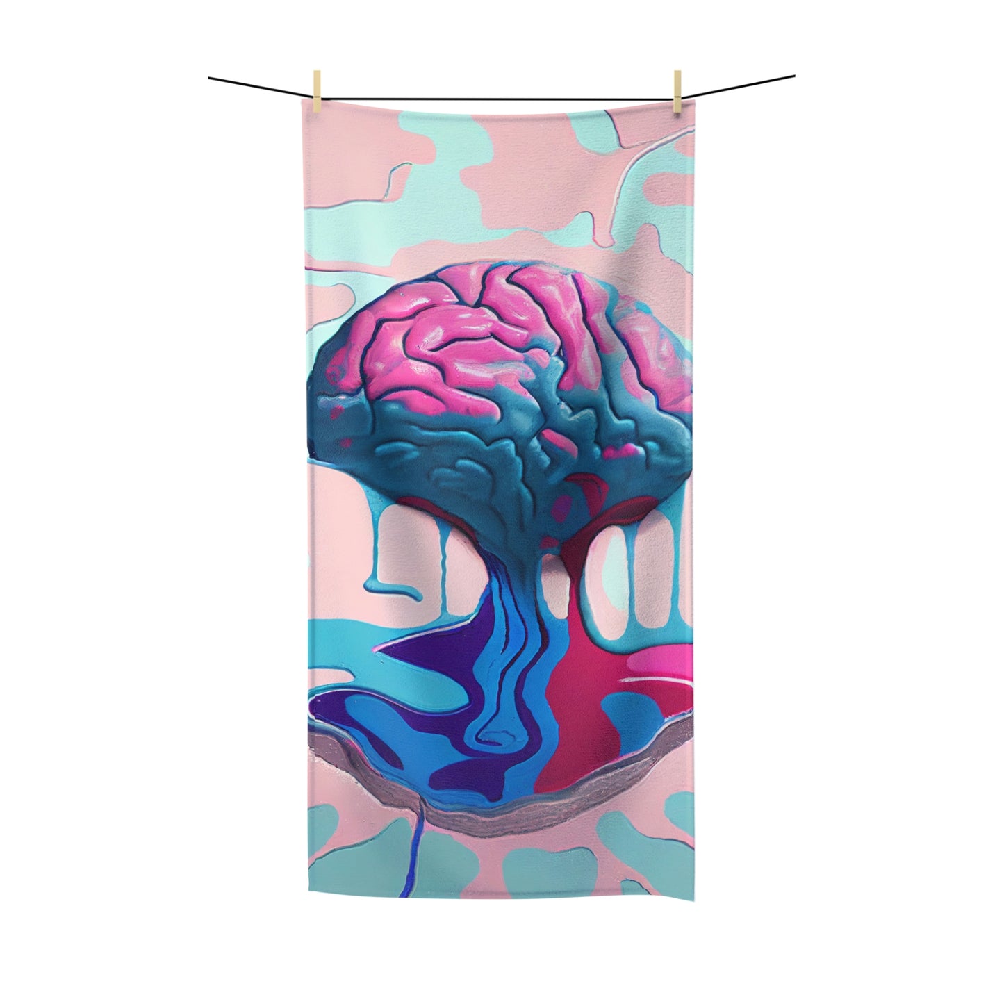 Brain Melt Towel