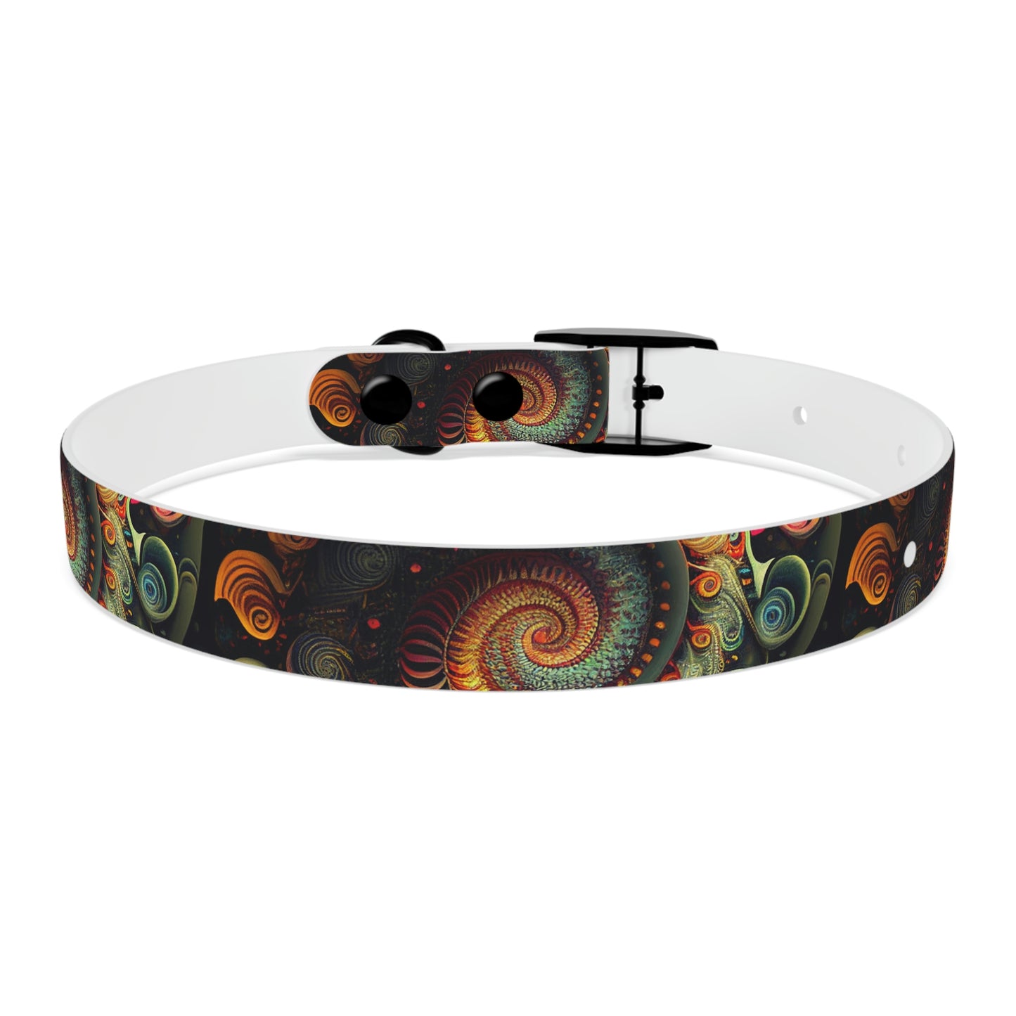 Psychedelic Swirl Dog Collar