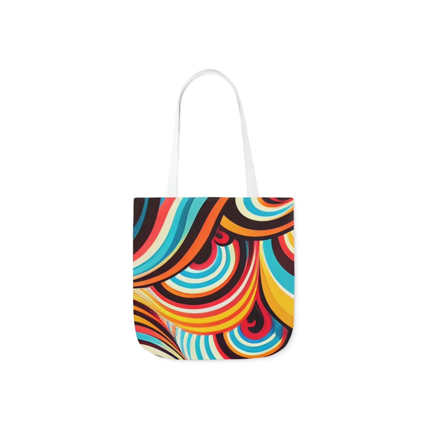 Groovy Canvas Tote Bag